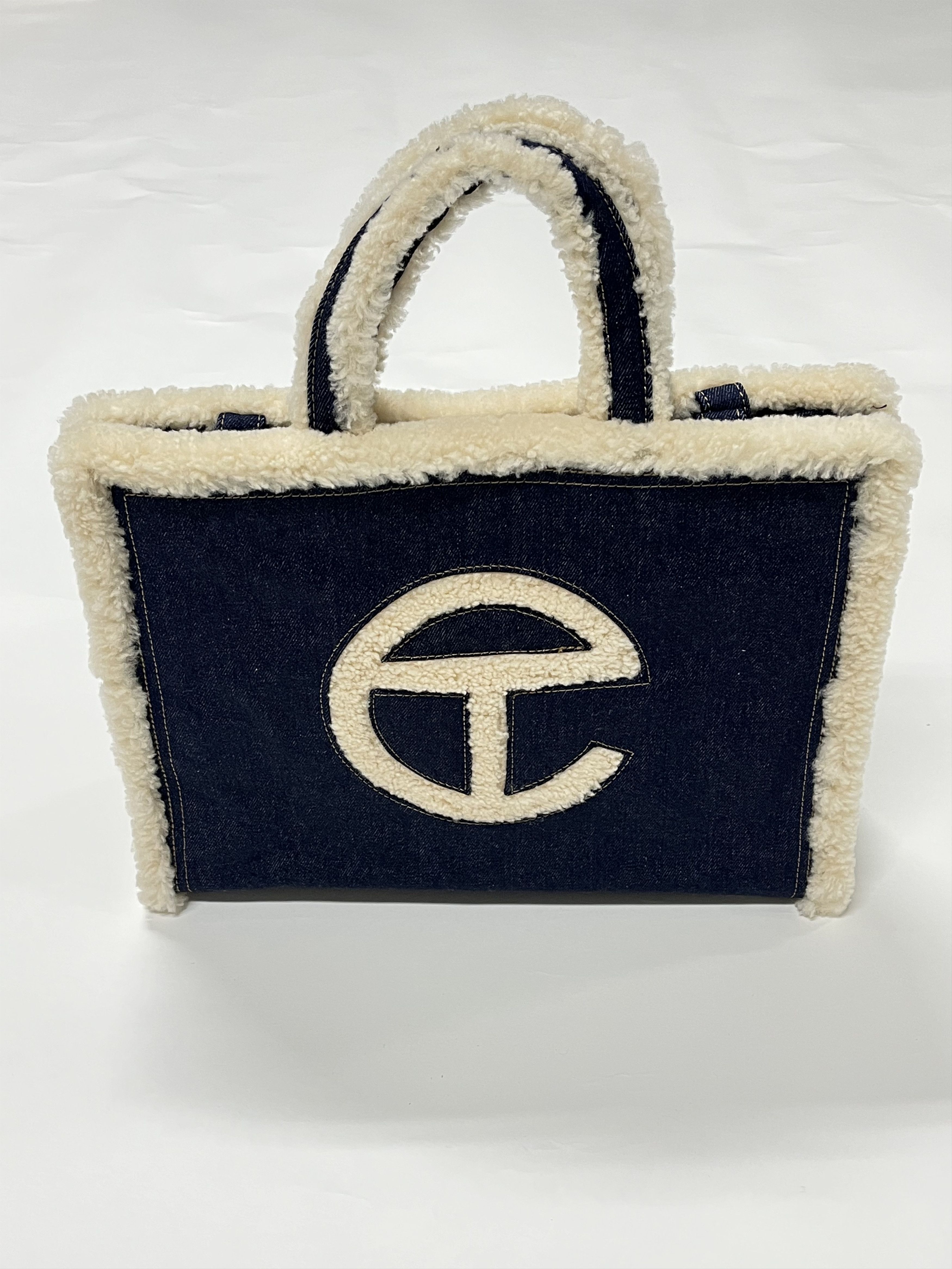 UGG X TELFAR large shopper denim bag