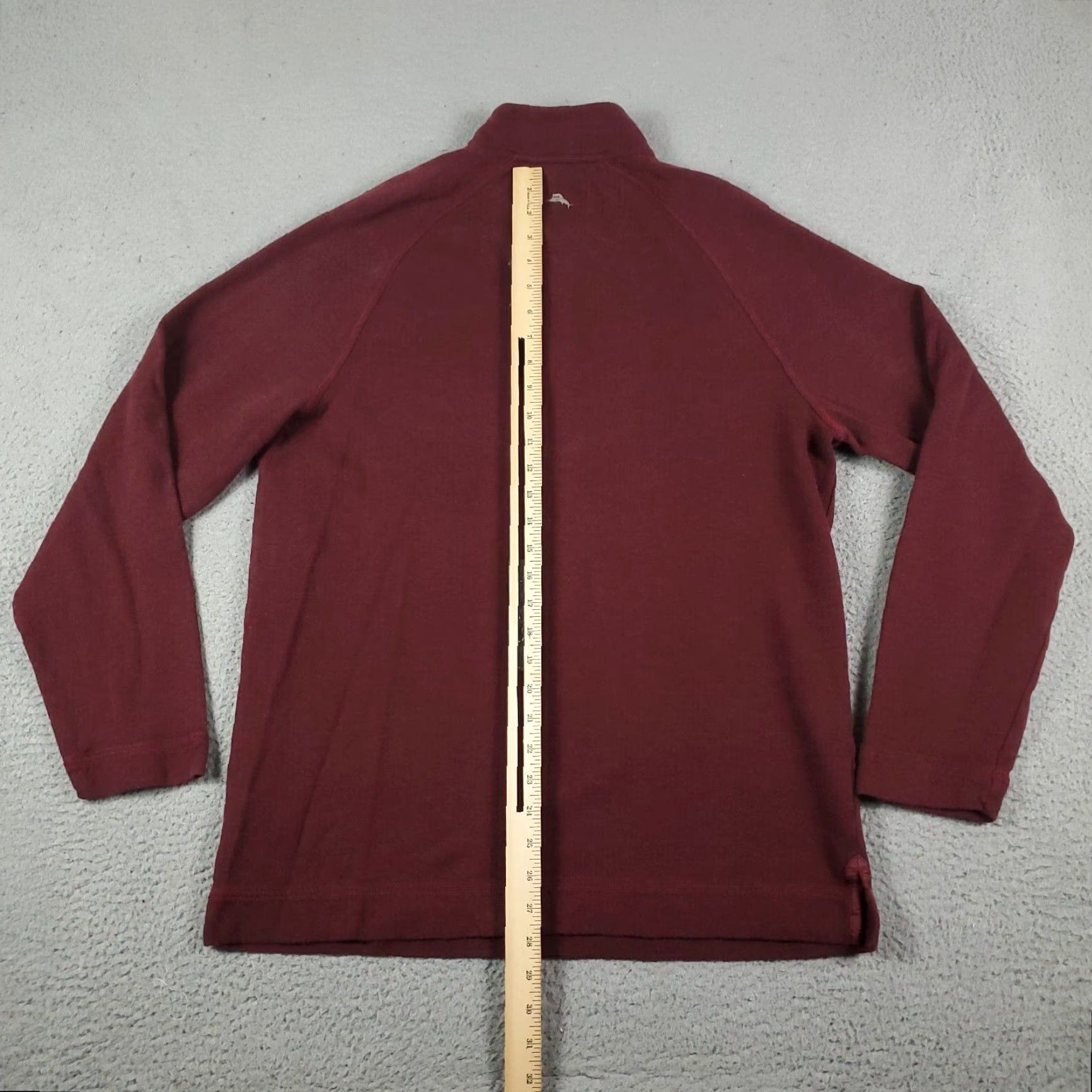 Tommy Bahama Tommy Bahama Mens Medium Burgundy Button Front Pullover Sweatshirt Size US M / EU 48-50 / 2 - 5 Thumbnail