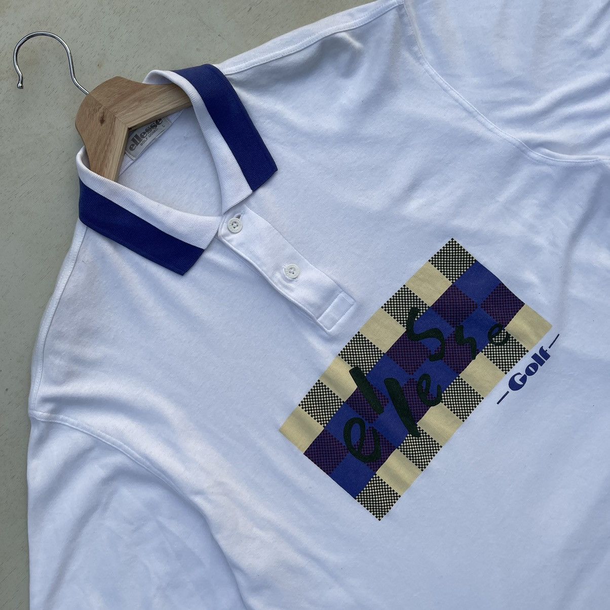 Ellesse × Vintage Vintage Ellese Golf Shirt Size US L / EU 52-54 / 3 - 2 Thumbnail