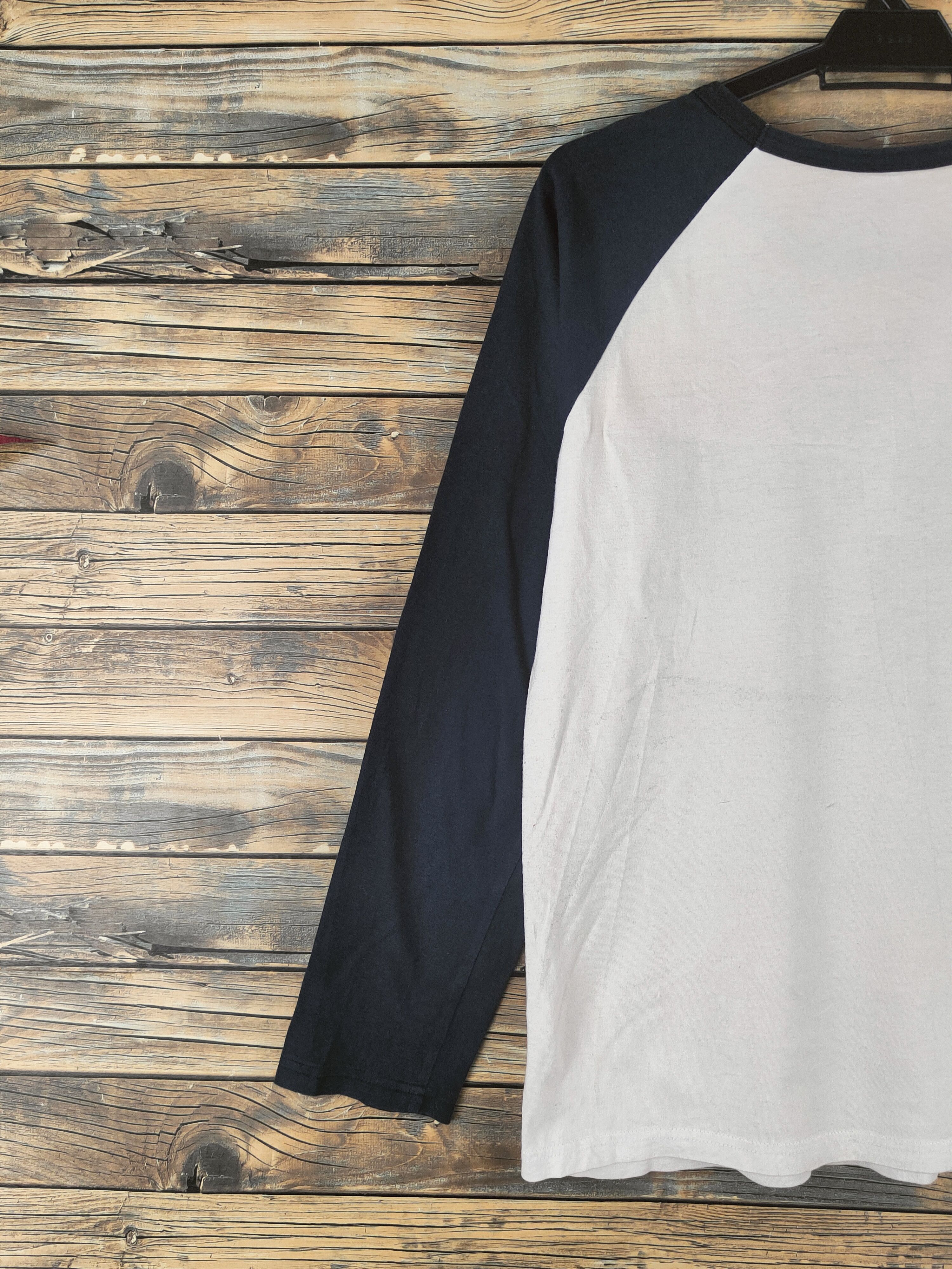 Band Tees Stroke Colibri Marca Cream Black Long Sleeve T-shirts #S2856 Size US M / EU 48-50 / 2 - 9 Thumbnail
