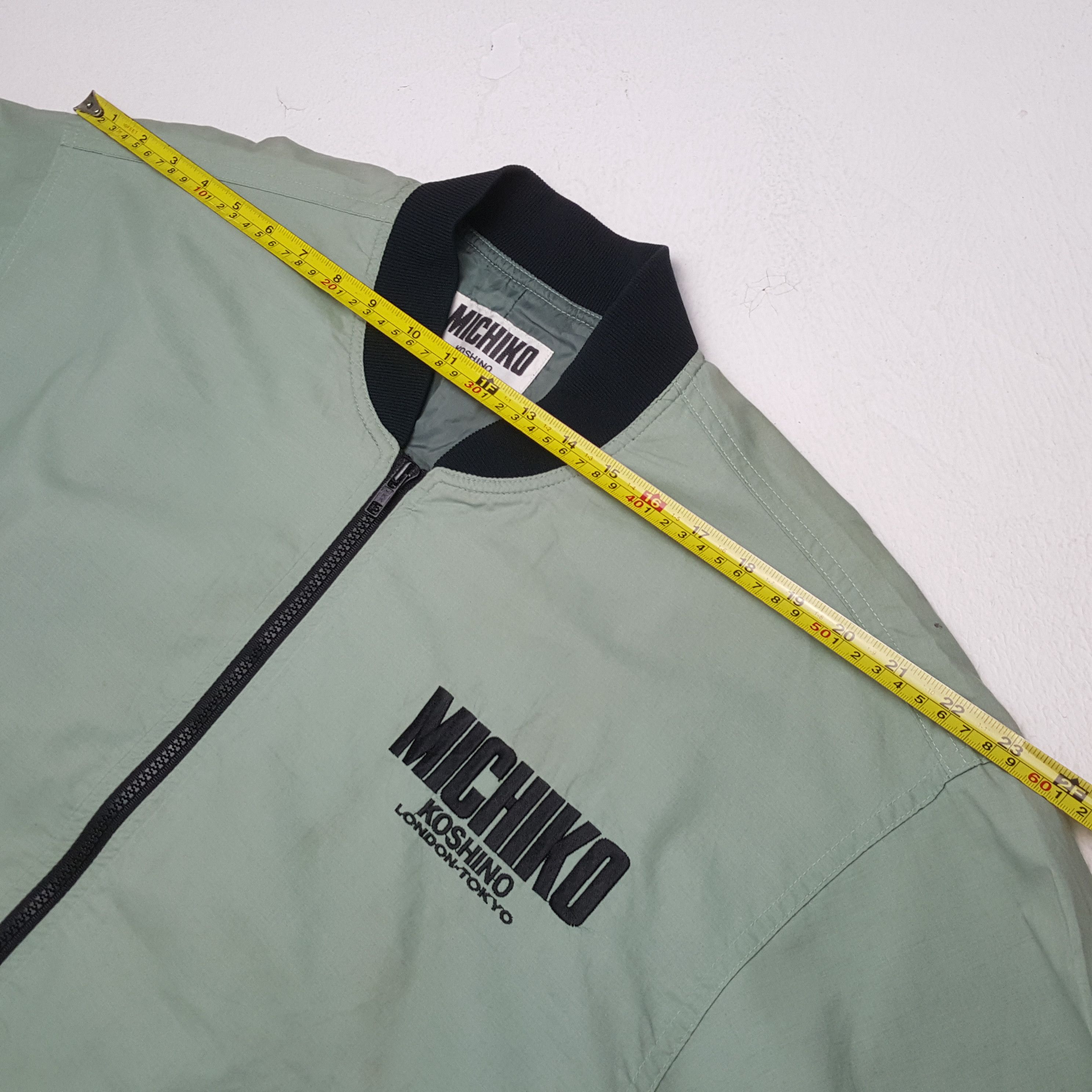 Japanese Brand × Vintage Vintage MICHIKO KOSHINO PUCKA CLOBBA Japan Brand Jacket Size US L / EU 52-54 / 3 - 5 Thumbnail