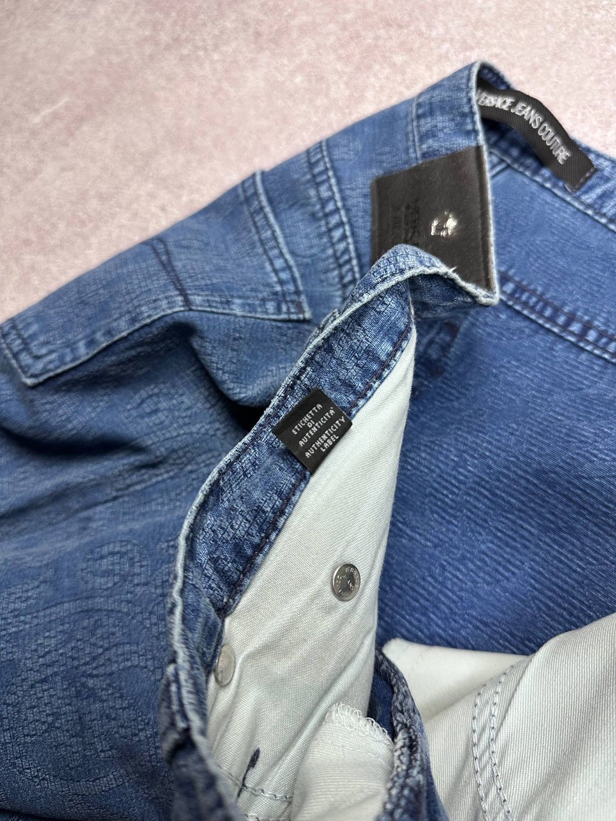 Versace Vintage Versace All Over Print Floral Jeans 32 M Size US 32 / EU 48 - 13 Thumbnail