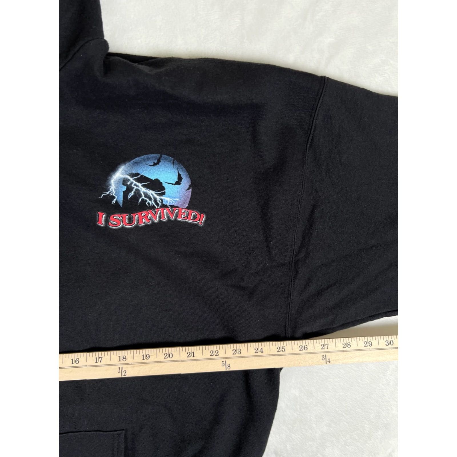 Disney VINTAGE Disney Twilight Zone Tower of Terror Hoodie Mens XL Black Full Zip Size US XL / EU 56 / 4 - 5 Thumbnail