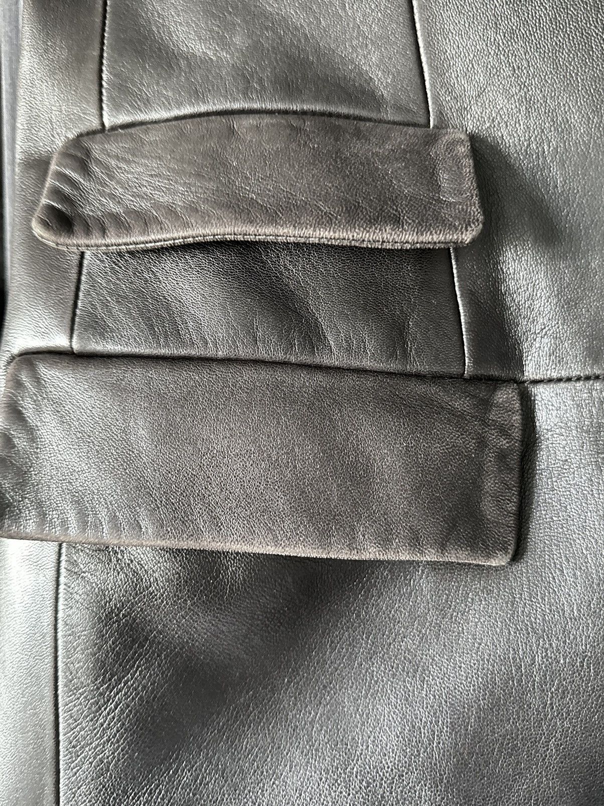 Gucci Gucci by Tom Ford Runway 1998 Leather fitted Jacket Size M / US 6-8 / IT 42-44 - 15 Thumbnail