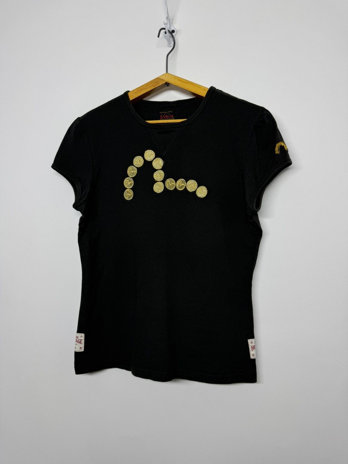 Evisu Vintage Y2k Evisu Big Logo T-Shirt Size L / US 10 / IT 46 - 3 Thumbnail