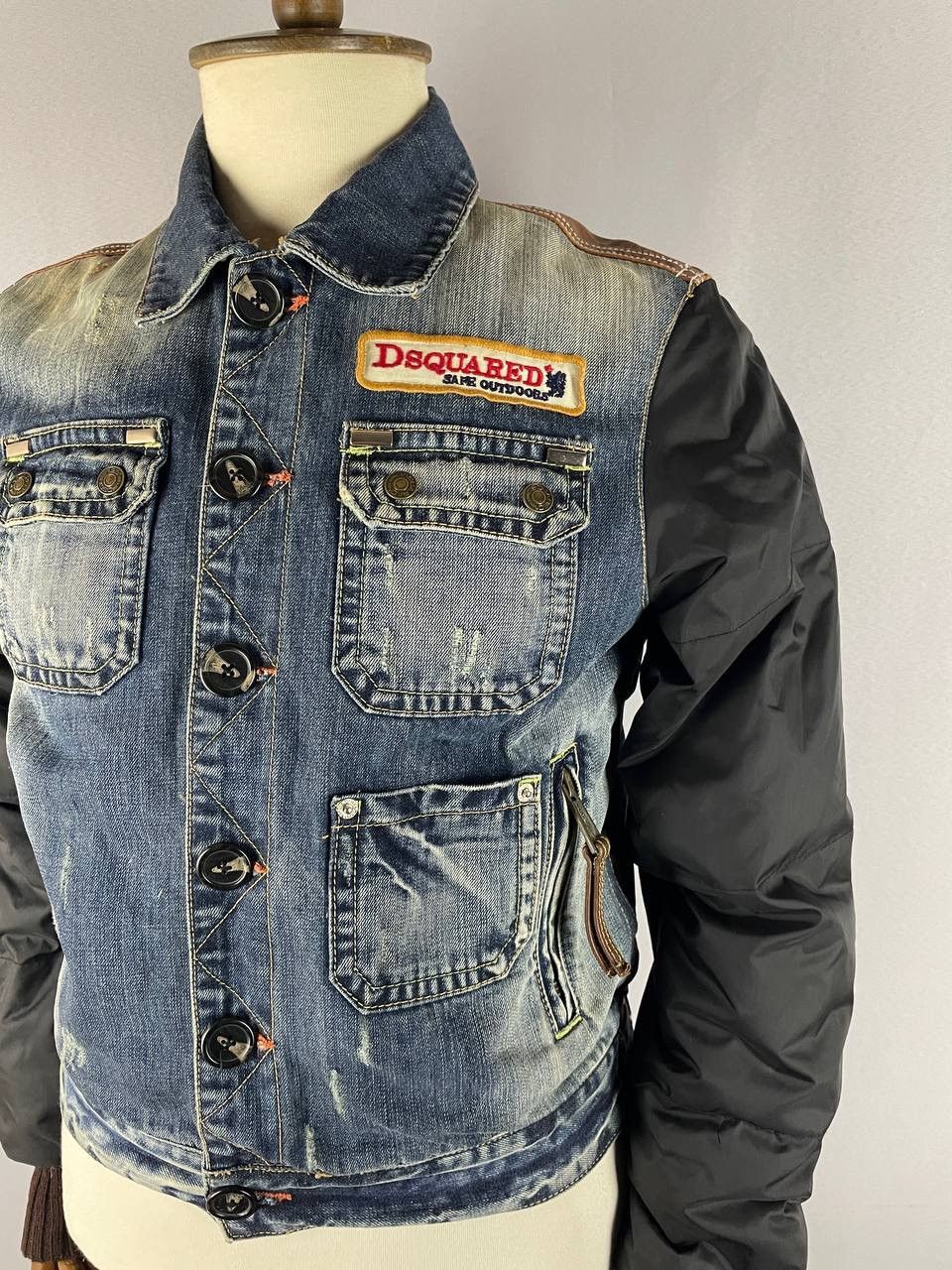 Dsquared2 Dsquared2 Denim Jacket Safe Outdoors Size US M / EU 48-50 / 2 - 4 Thumbnail