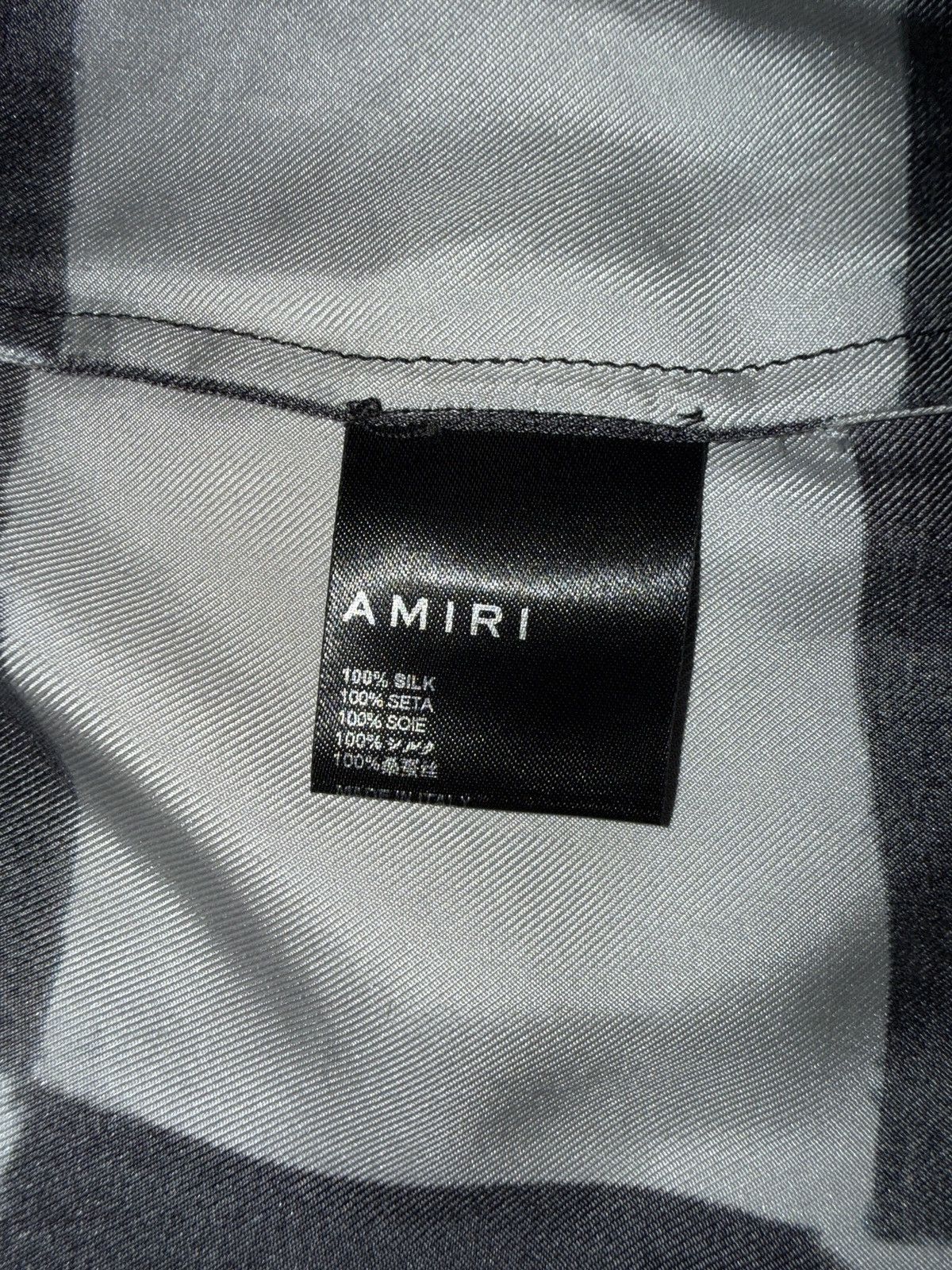Amiri × Wes Lang Amiri x Wes Lang Silk Press Skull Shirt Size US L / EU 52-54 / 3 - 7 Thumbnail
