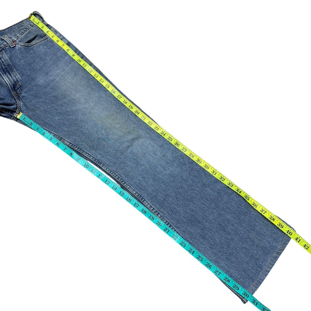Levi's Vintage 90s Levis 517 Flare Jeans Hedi Slimane Size US 30 / EU 46 - 17 Thumbnail