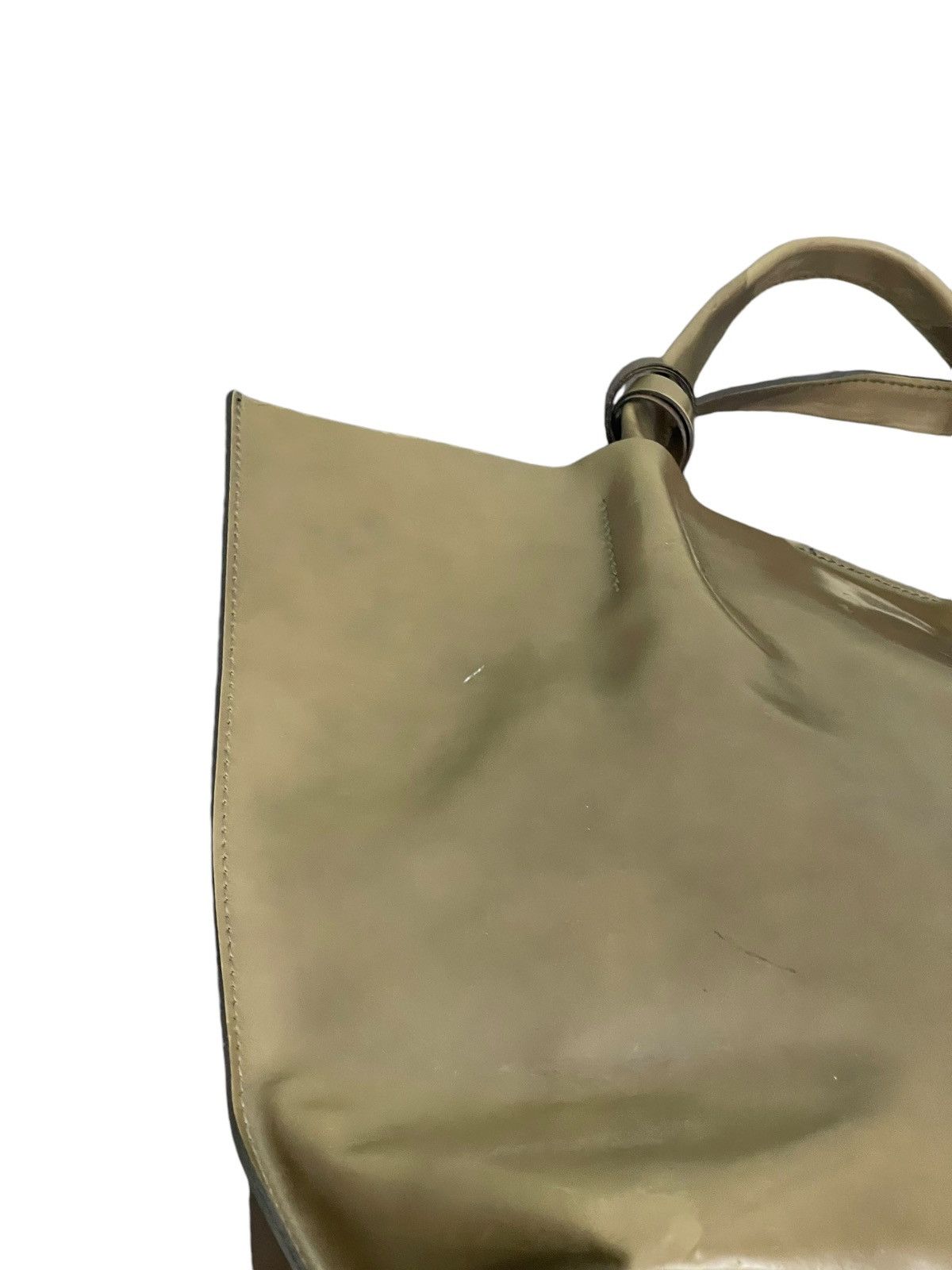 Japanese Brand Full Leather Gianni Chiarinni Italy Tote Bag 9🟩 Size ONE SIZE - 18 Thumbnail