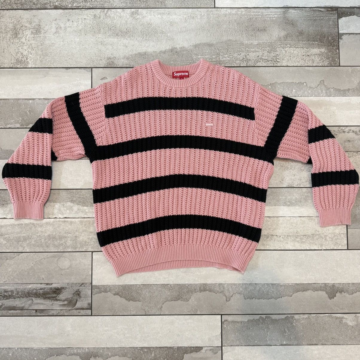 Supreme Loose Gauge Stripe Sweater Supreme SS25 Loose Gauge Stripe