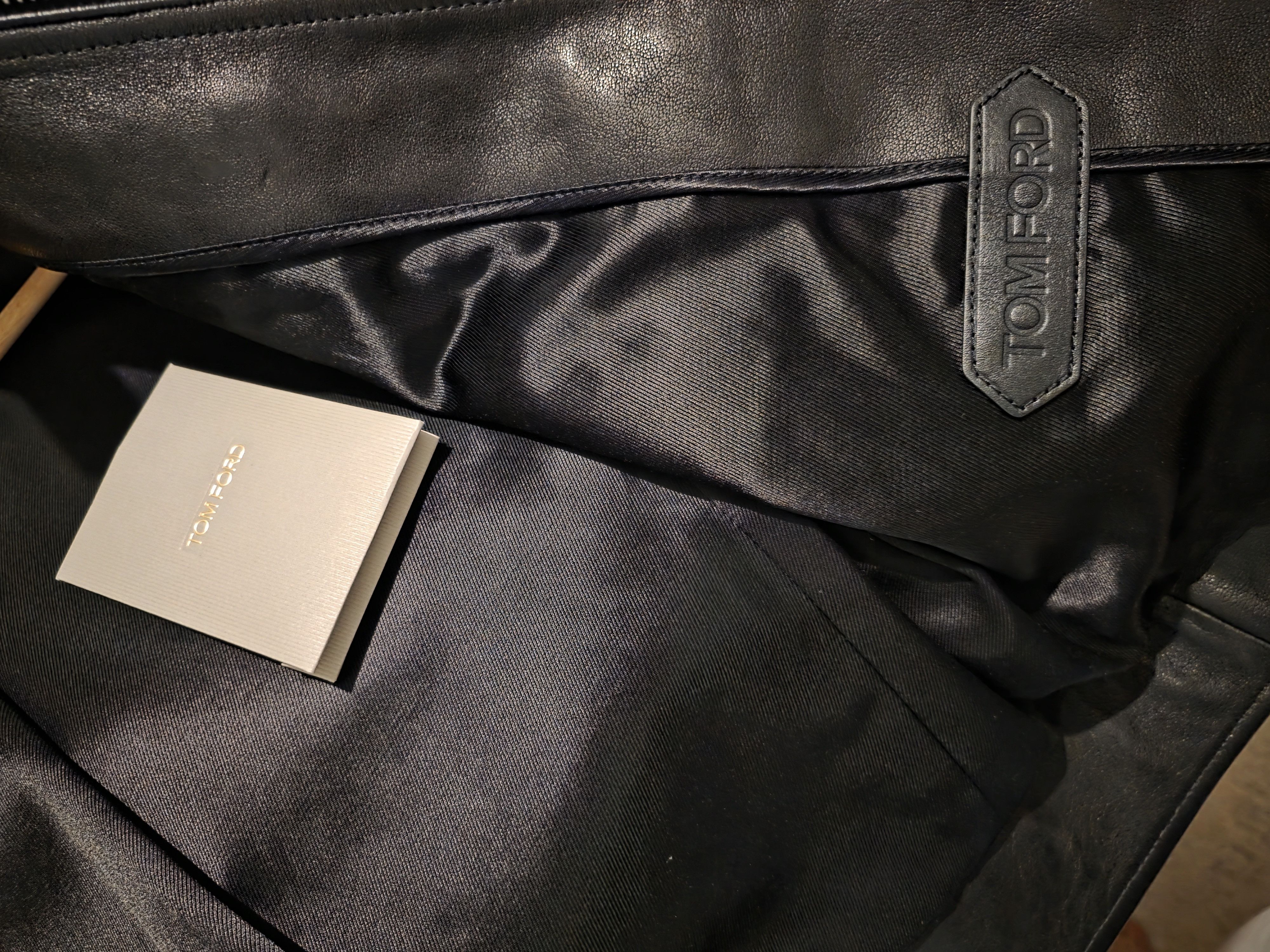 Tom Ford Tom ford black Cafe jacket Size US S / EU 44-46 / 1 - 10 Thumbnail