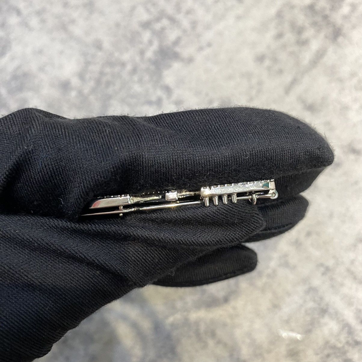 CELINE Monochroms Hair Clip