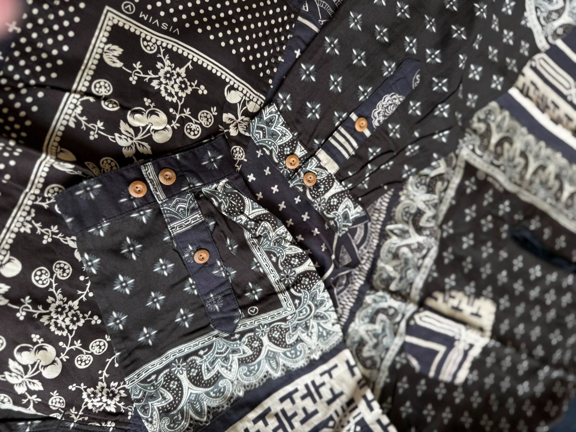 Visvim VISVIM 19SS ICT TUNIC P.O. Black Paisley L Size US L / EU 52-54 / 3 - 5 Thumbnail