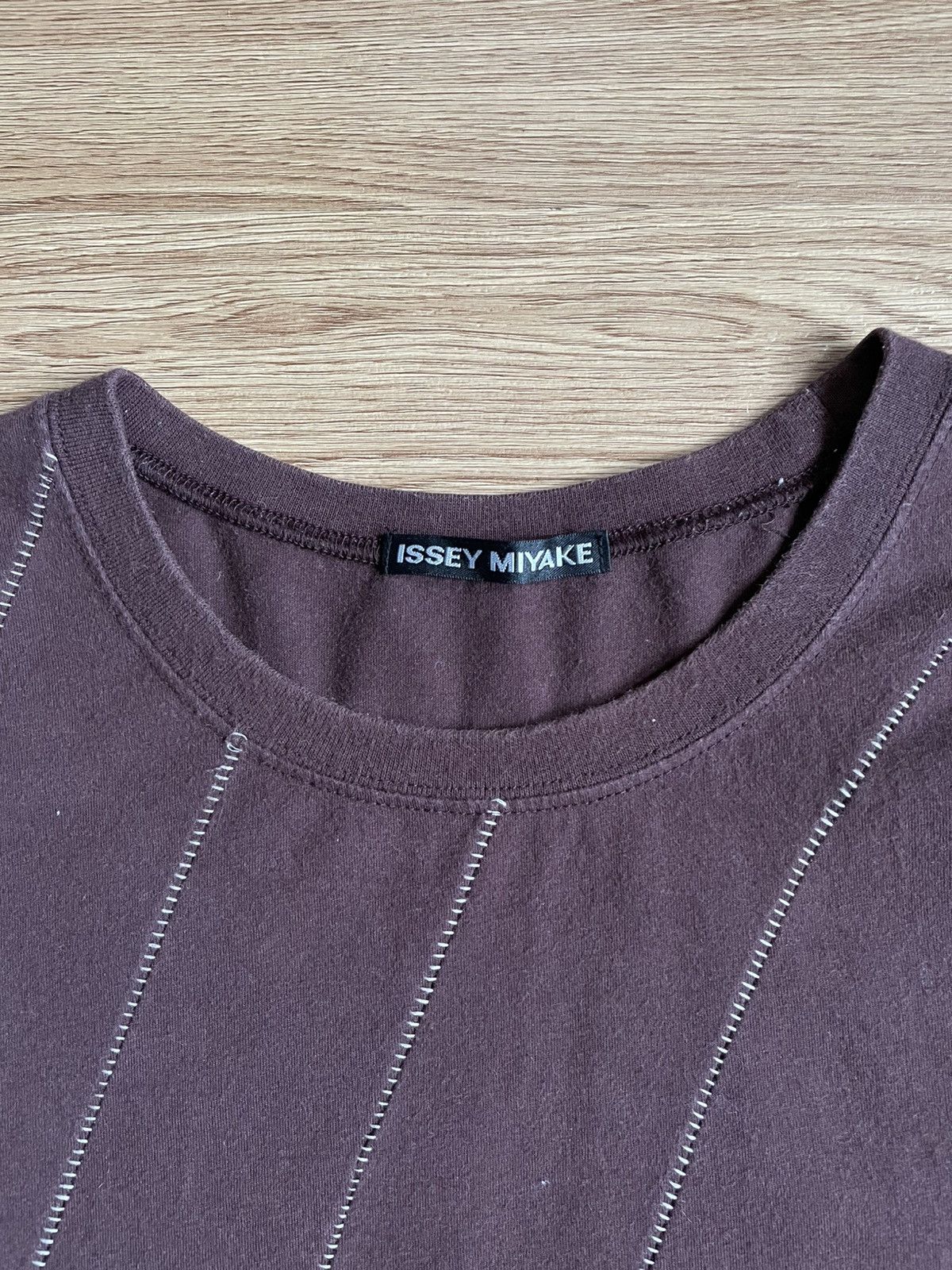 Issey Miyake Issey Miyake Spiral Stich Tee Size US M / EU 48-50 / 2 - 3 Thumbnail