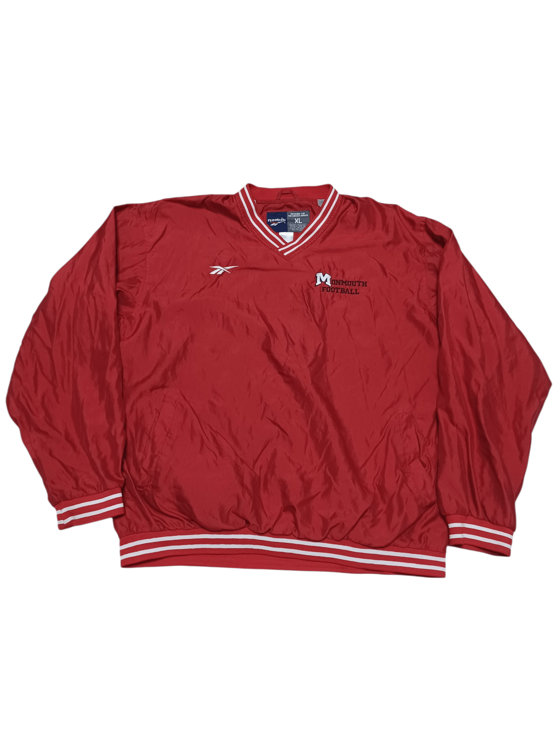 Reebok REEBOK VINTAGE MONMOUTH FOOTBALL NYLON SWEATSHIRT Size US XL / EU 56 / 4 - 1 Thumbnail