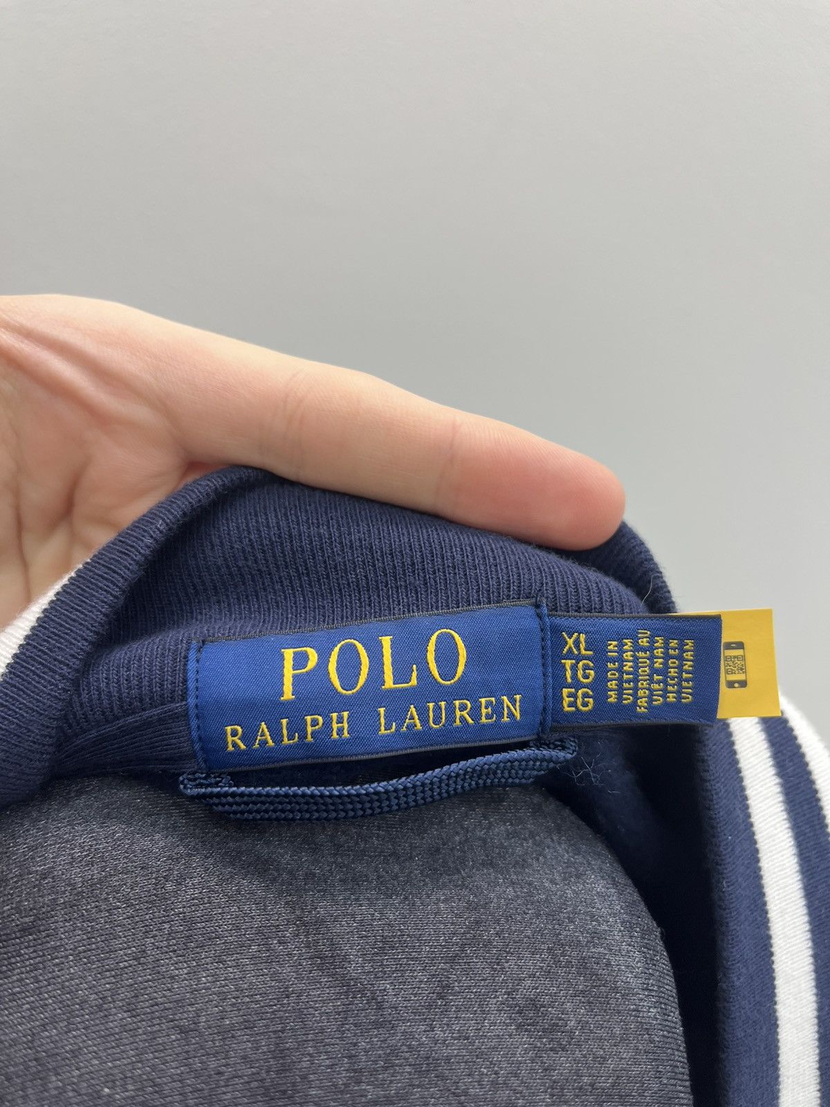 Polo Ralph Lauren Polo Ralph Lauren Varsity P Logo Emblem Bomber Fleece Jacket Size US XL / EU 56 / 4 - 6 Thumbnail