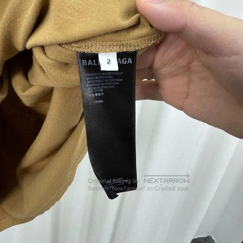 Other Balenciaga Embroidered Reverse Logo T-shirt. Size US M / EU 48-50 / 2 - 6 Thumbnail