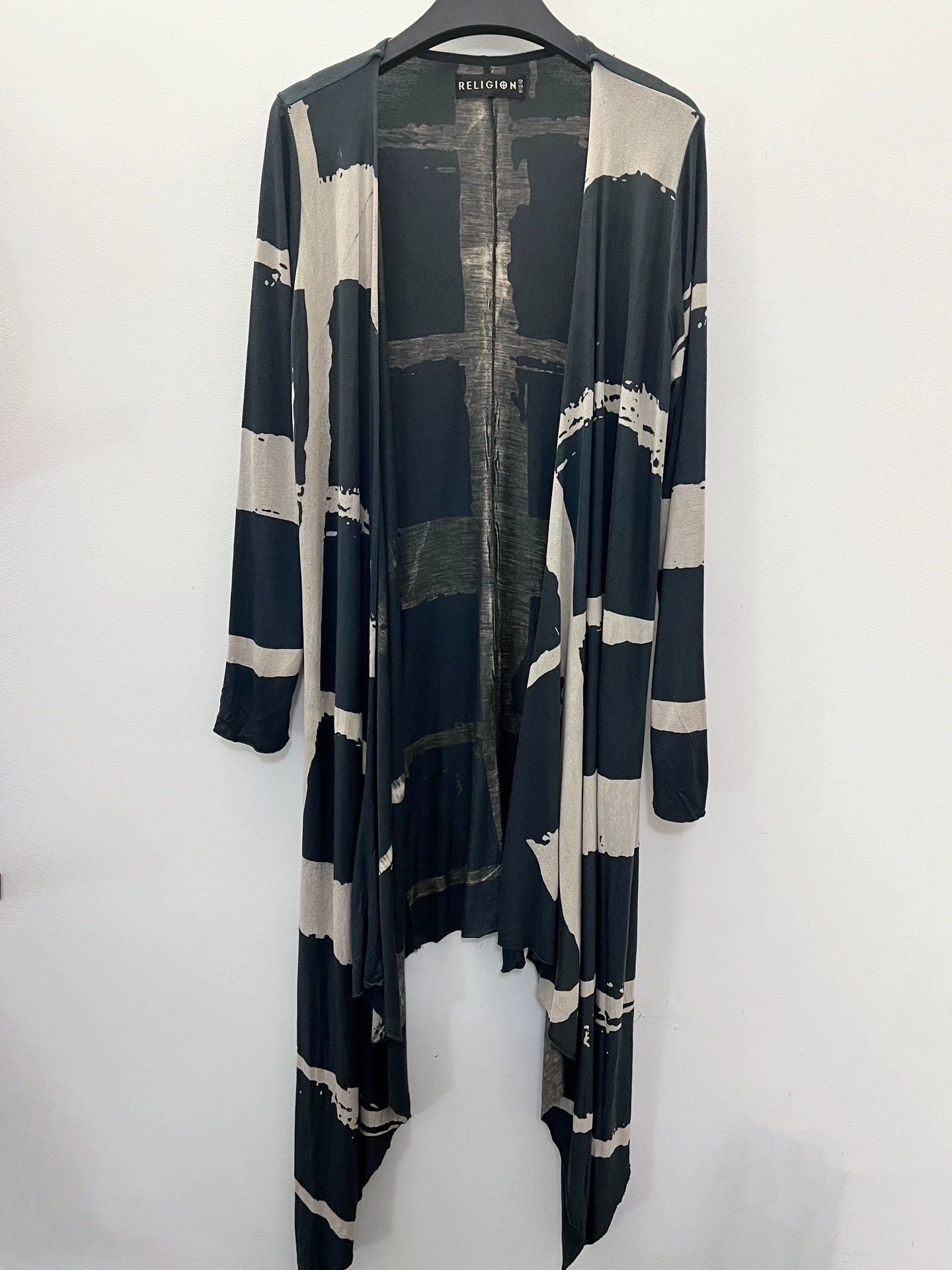 Vintage American Vintage Stretch Print Irregular Cardigan M Size M / US 6-8 / IT 42-44 - 7 Thumbnail