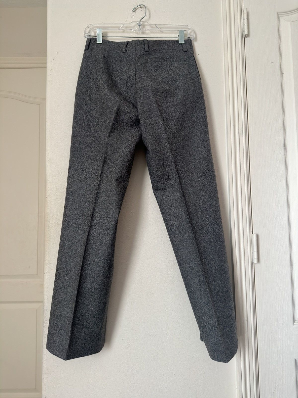 Dior × Hedi Slimane AW02 Dior Homme "Reflexion" Cashmere Wool Bootcut Trousers Size US 28 / EU 44 - 4 Thumbnail