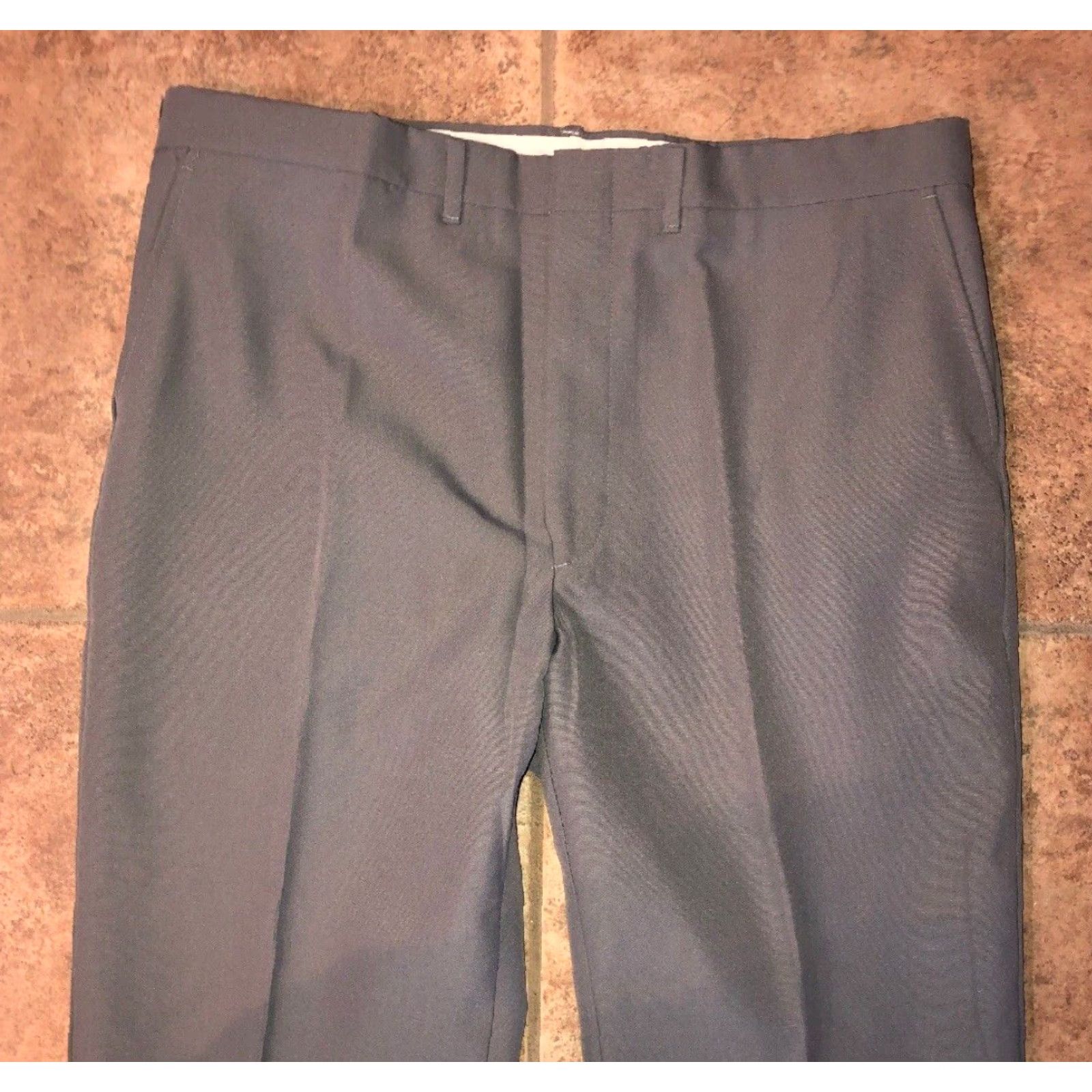 McGregor VINTAGE McGregor Dress Pants Mens The Bagpiper Gray Woven Pleated Pants 38 XL Inseam Mens Size US 38 / EU 54 - 2 Thumbnail