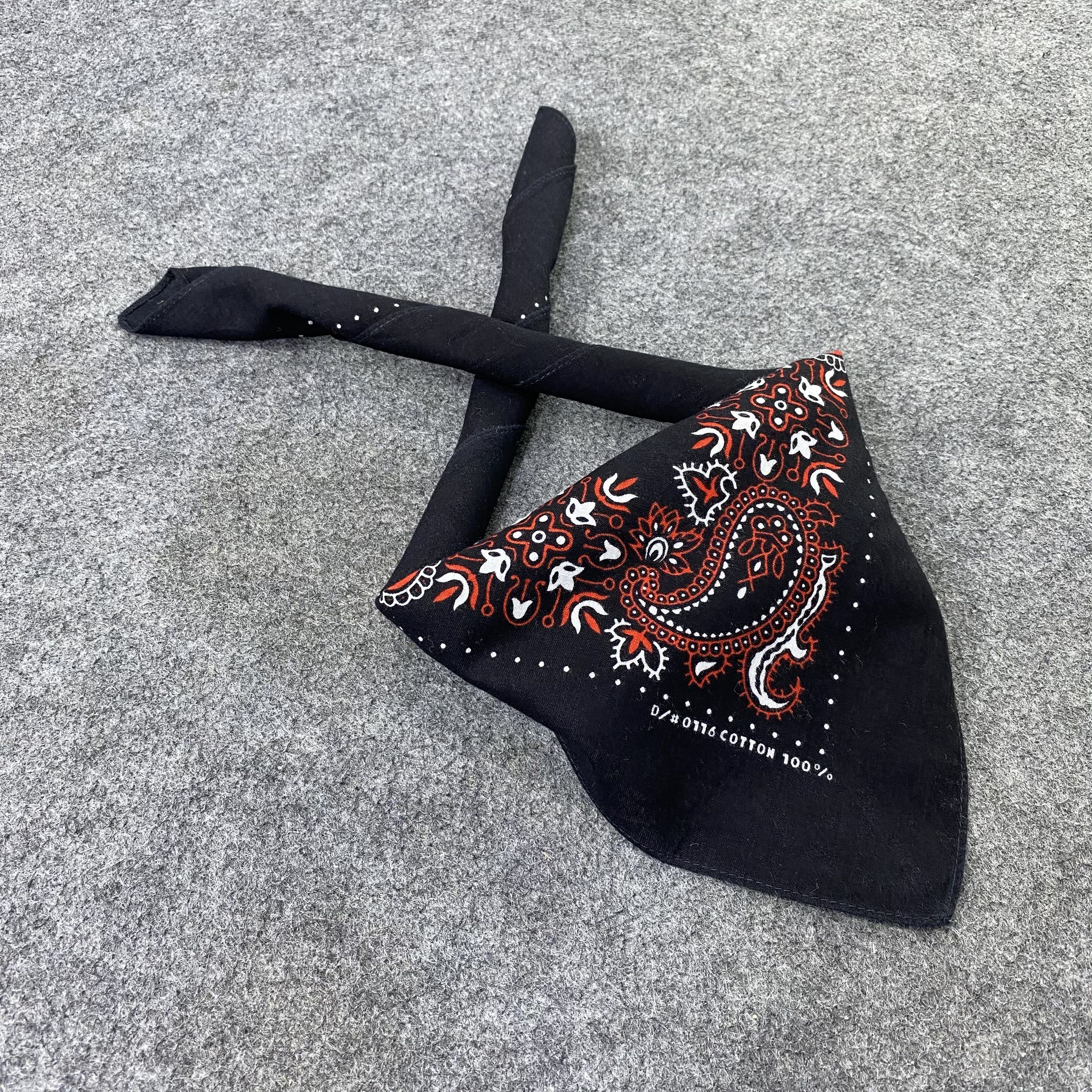 Japanese Brand Paislee Handkerchief / Bandana / Neckerchief-B1428 Size ONE SIZE - 4 Thumbnail