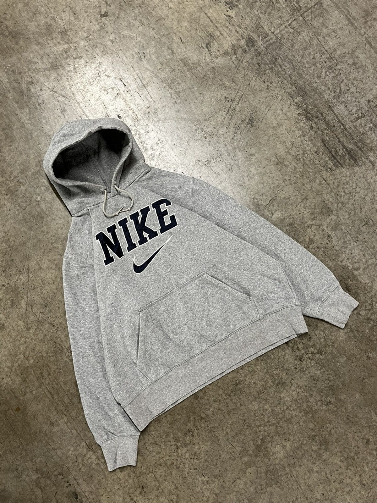 Nike × Vintage Nike spell out center swoosh y2k streetwear hype rare Size US XL / EU 56 / 4 - 2 Thumbnail