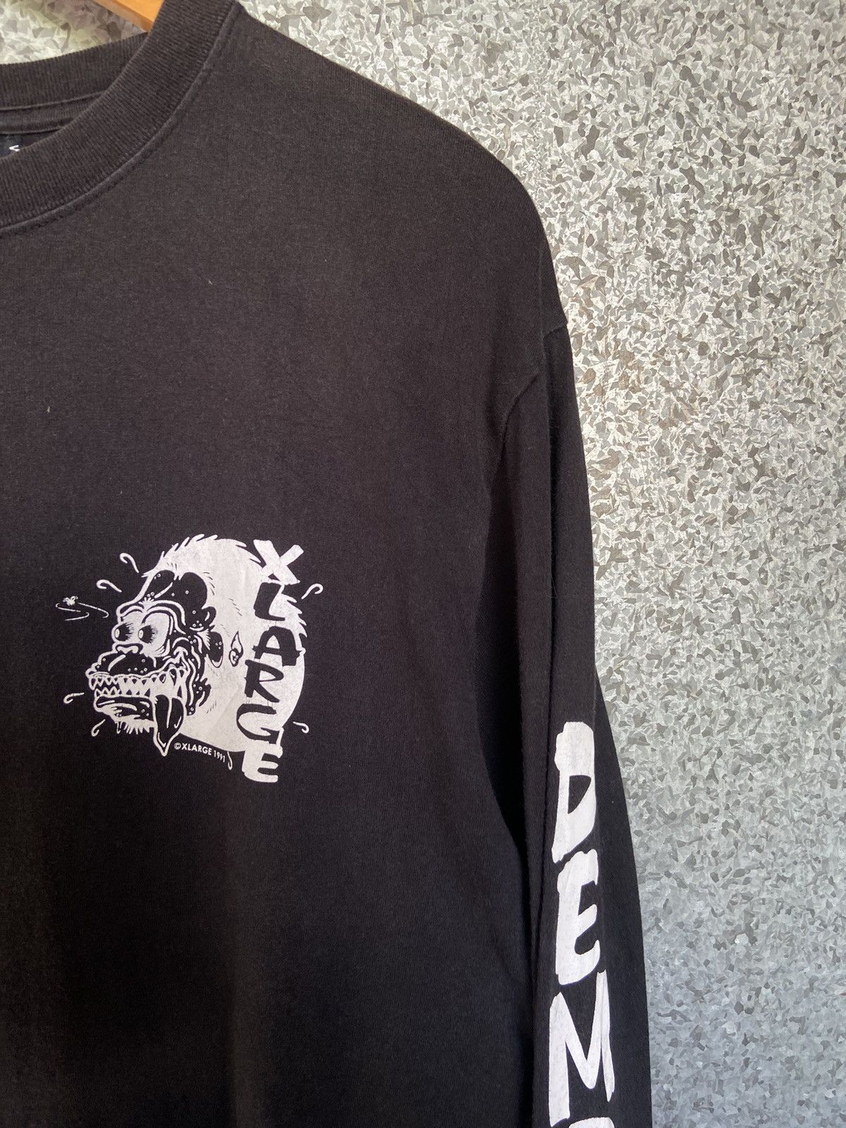 Demon 🔥 Vtg 90s Vintage X Large t shirt long sleeve speed demon Size US M / EU 48-50 / 2 - 10 Thumbnail