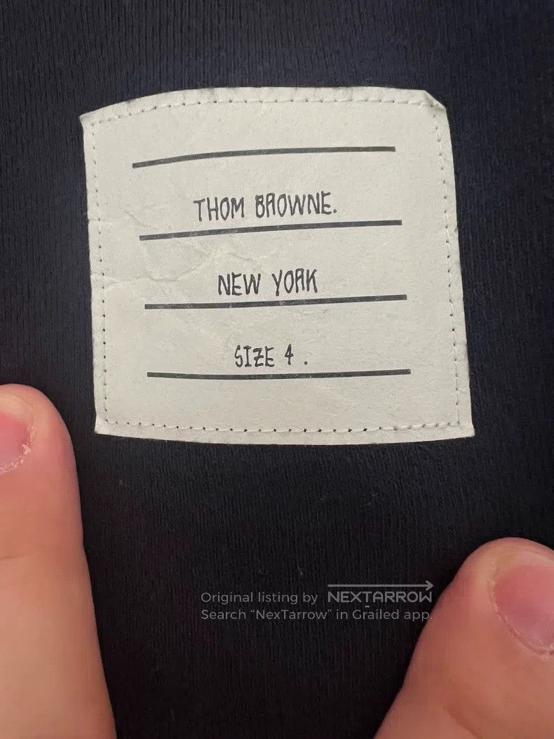 Thom Browne Thom Browne Hooded Sweatshirt Size US M / EU 48-50 / 2 - 3 Thumbnail