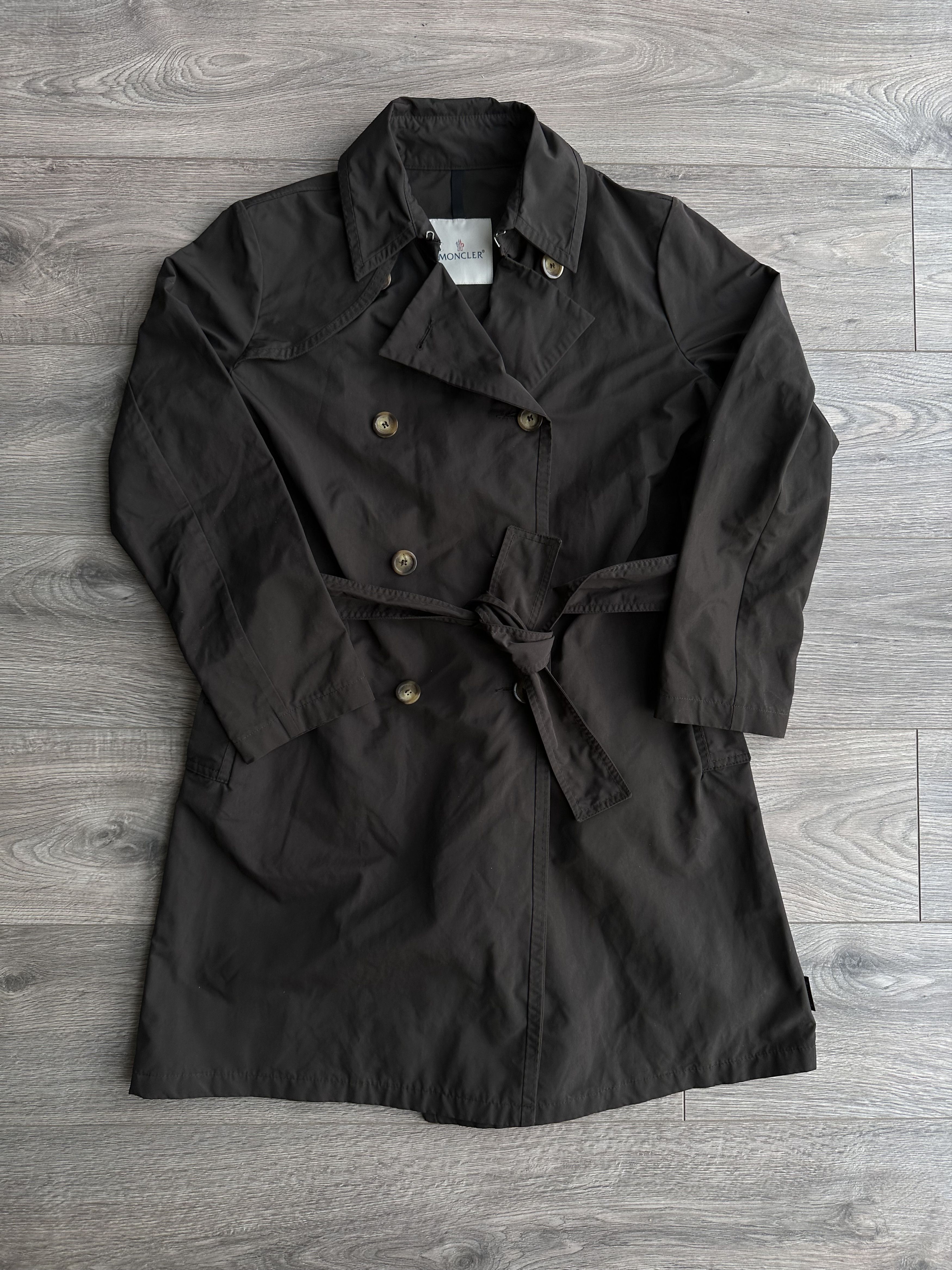 Moncler Moncler Trench Coat Size L / US 10 / IT 46 - 1 Thumbnail