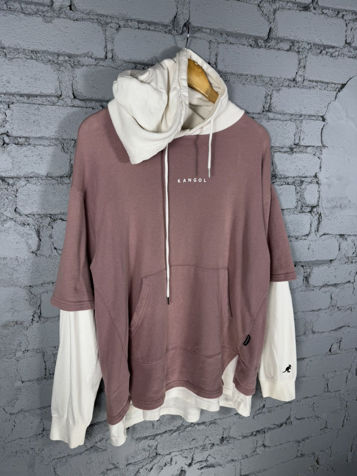 Kangol Vintage Kangol Extender Hoodie Centre Logo Sweatshirt Size US M / EU 48-50 / 2 - 2 Thumbnail