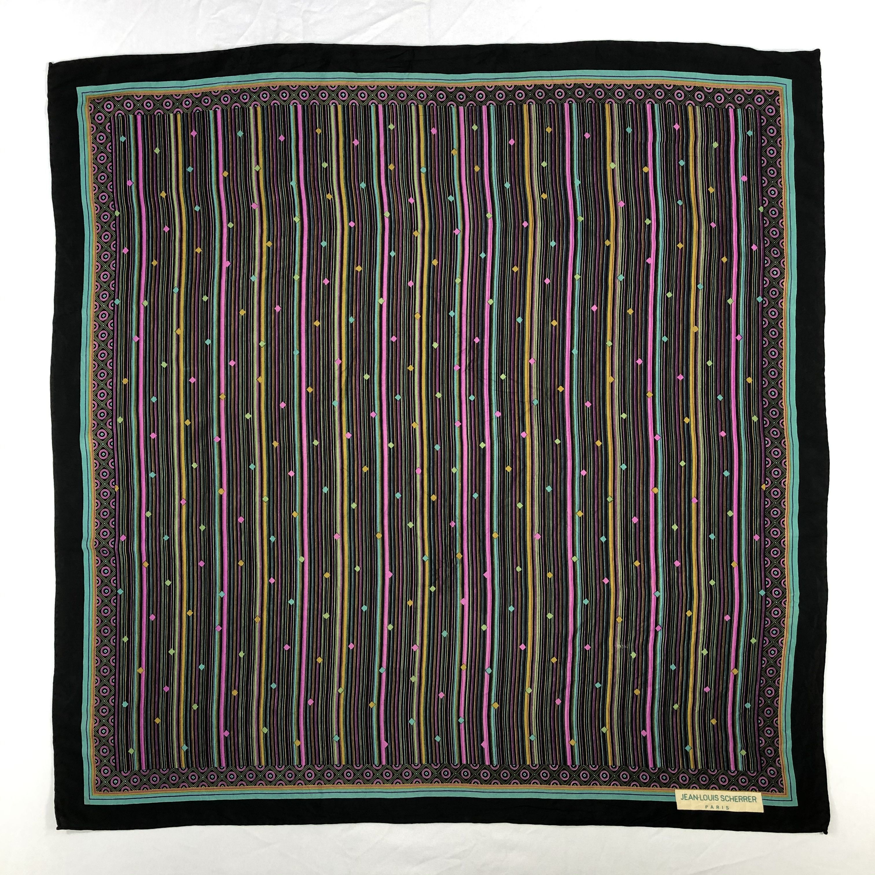 Jean-Louis Scherrer Vintage Jean Louis Scherrer Silk Scarf Size ONE SIZE - 2 Thumbnail