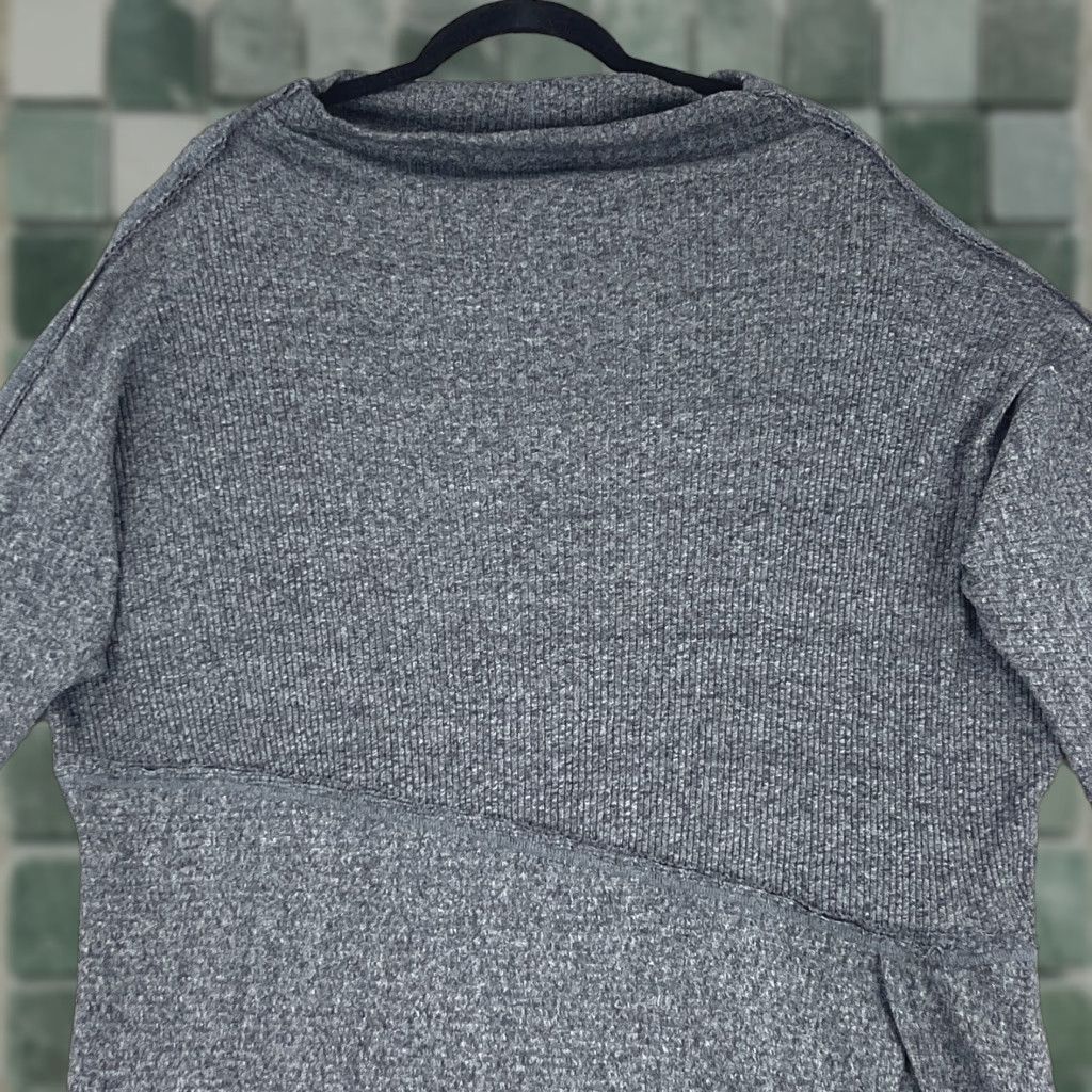 Vintage **We the Free Gray Ribbed Long Sleeve Thermal Shirt Womens XS Boat Neck** User: We the Free Gray Ribbed Long Sleeve Thermal Shirt Womens XS Boat Neck Size XS / US 0-2 / IT 36-38 - 1 Thumbnail