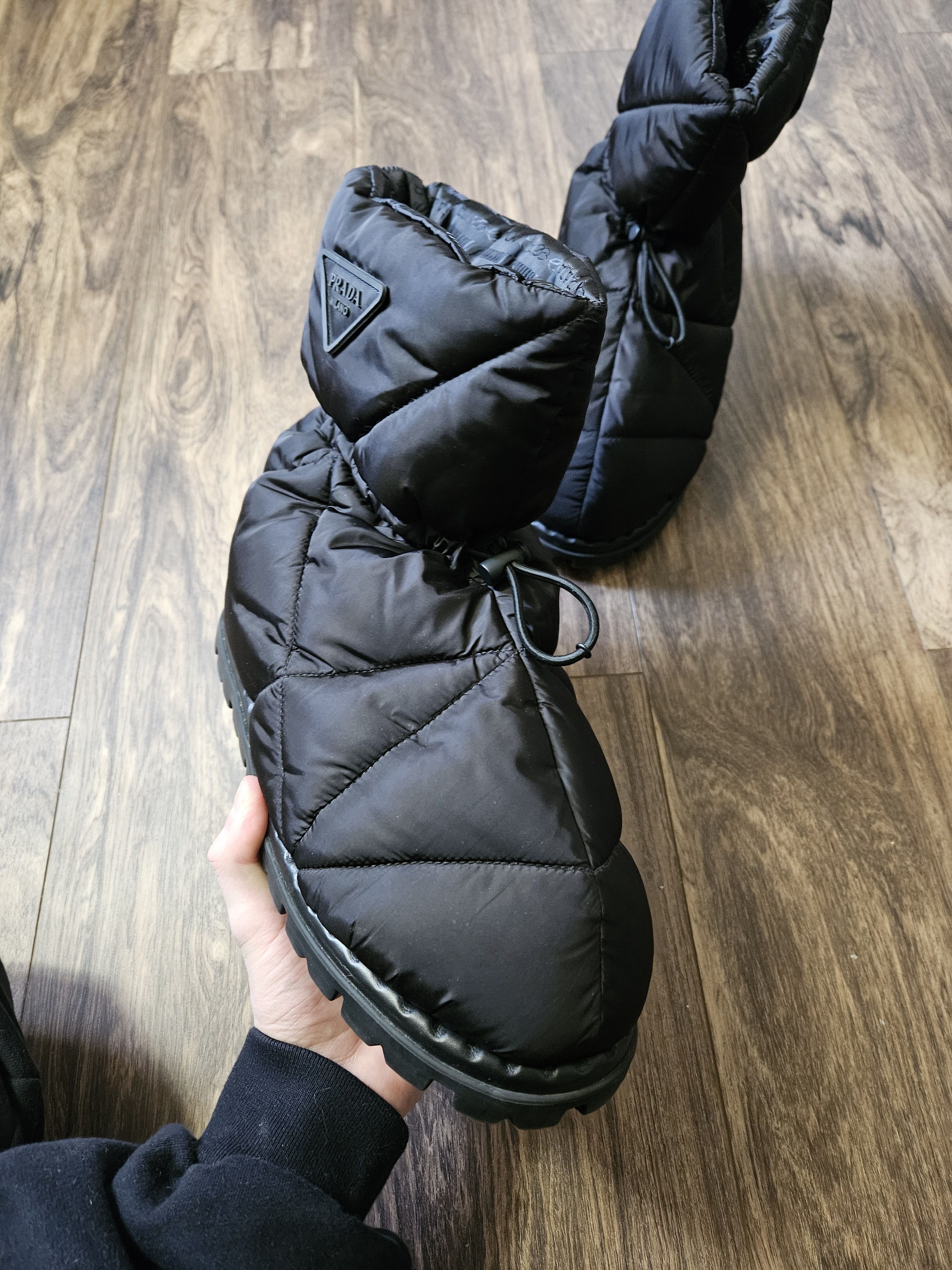 Prada Apres Ski Quilted Nylon Padder Puffer Ski Boots Size US 9 / EU 42 - 12 Thumbnail
