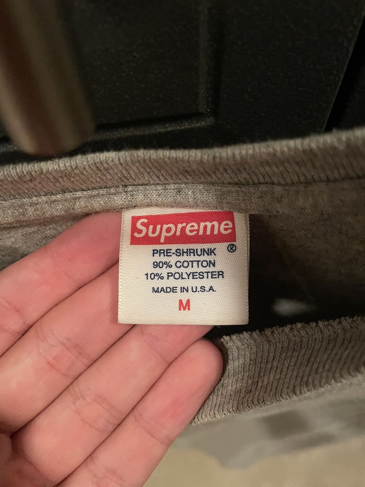 Kaws × Supreme Supreme x Kaws Grey Box Logo Tee Size US M / EU 48-50 / 2 - 3 Thumbnail