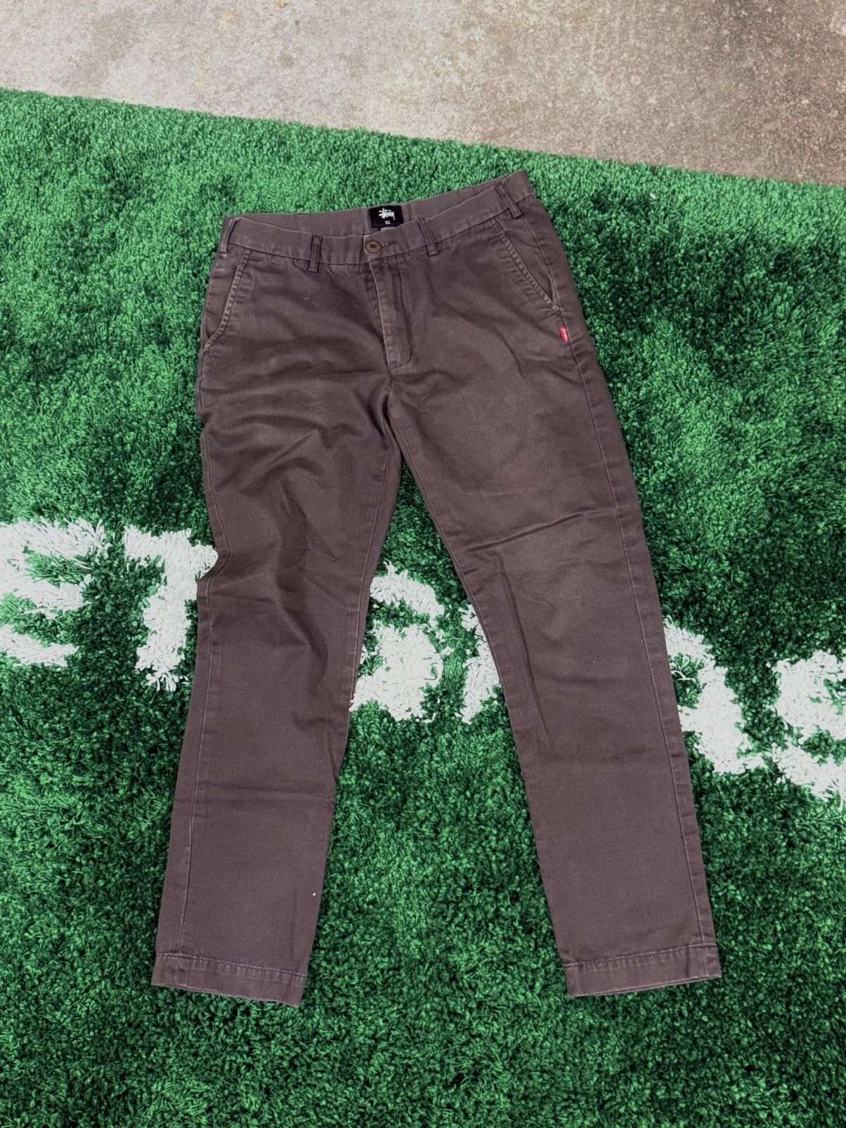 Stussy Stussy Vintage Grey Chino Pants Sz. 32 Y2k 00s Size US 32 / EU 48 - 1 Thumbnail