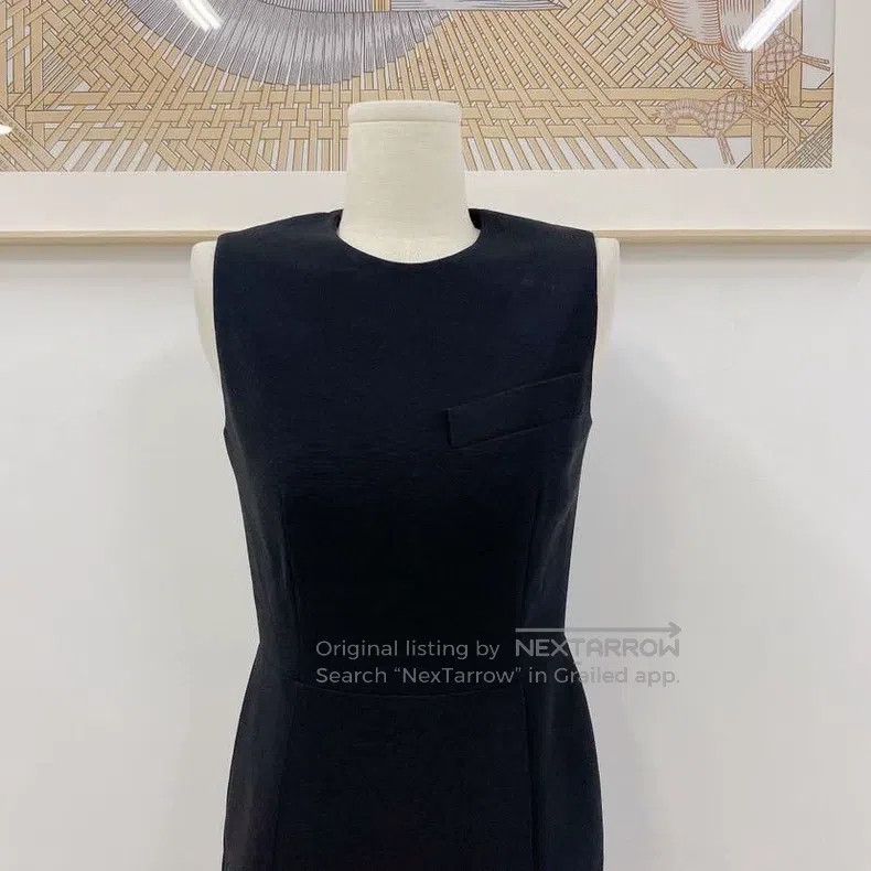 Balenciaga Balenciaga Black Sleeveless Dress Size XS / US 0-2 / IT 36-38 - 3 Thumbnail