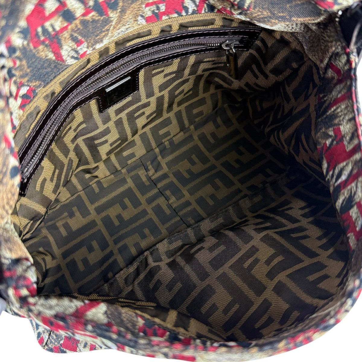 Fendi Fendi Zucca Falcon Mamma Baguette Shoulder Bag Size ONE SIZE - 5 Thumbnail