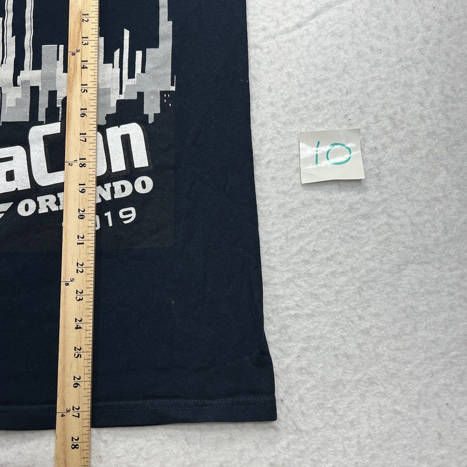 Other MegaCon Orlando FL 2019 Men's S/M Blue White Graphic T Shirt Size US S / EU 44-46 / 1 - 12 Thumbnail