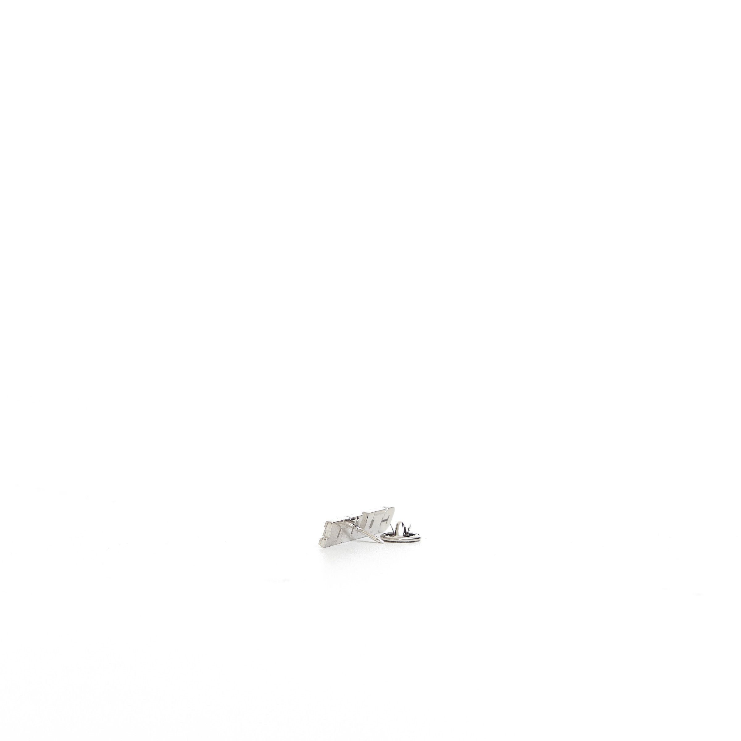 Celine Université Pin In Sterling Sliver With Rhodium Finish Size ONE SIZE - 3 Thumbnail