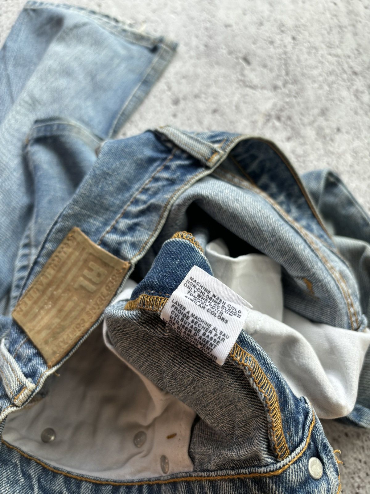 RRL Ralph Lauren Vintage Polo jeans company Ralph lauren denim Size US 35 - 10 Thumbnail