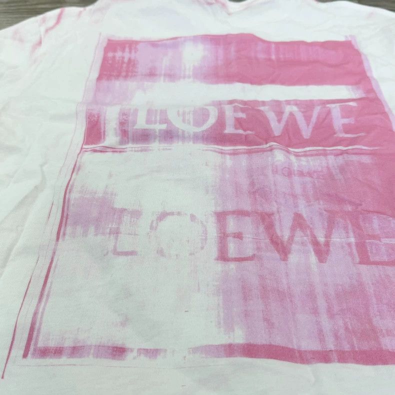 Loewe LOEWE Letter T-shirt Size XXS / US 00 / IT 34 - 9 Thumbnail