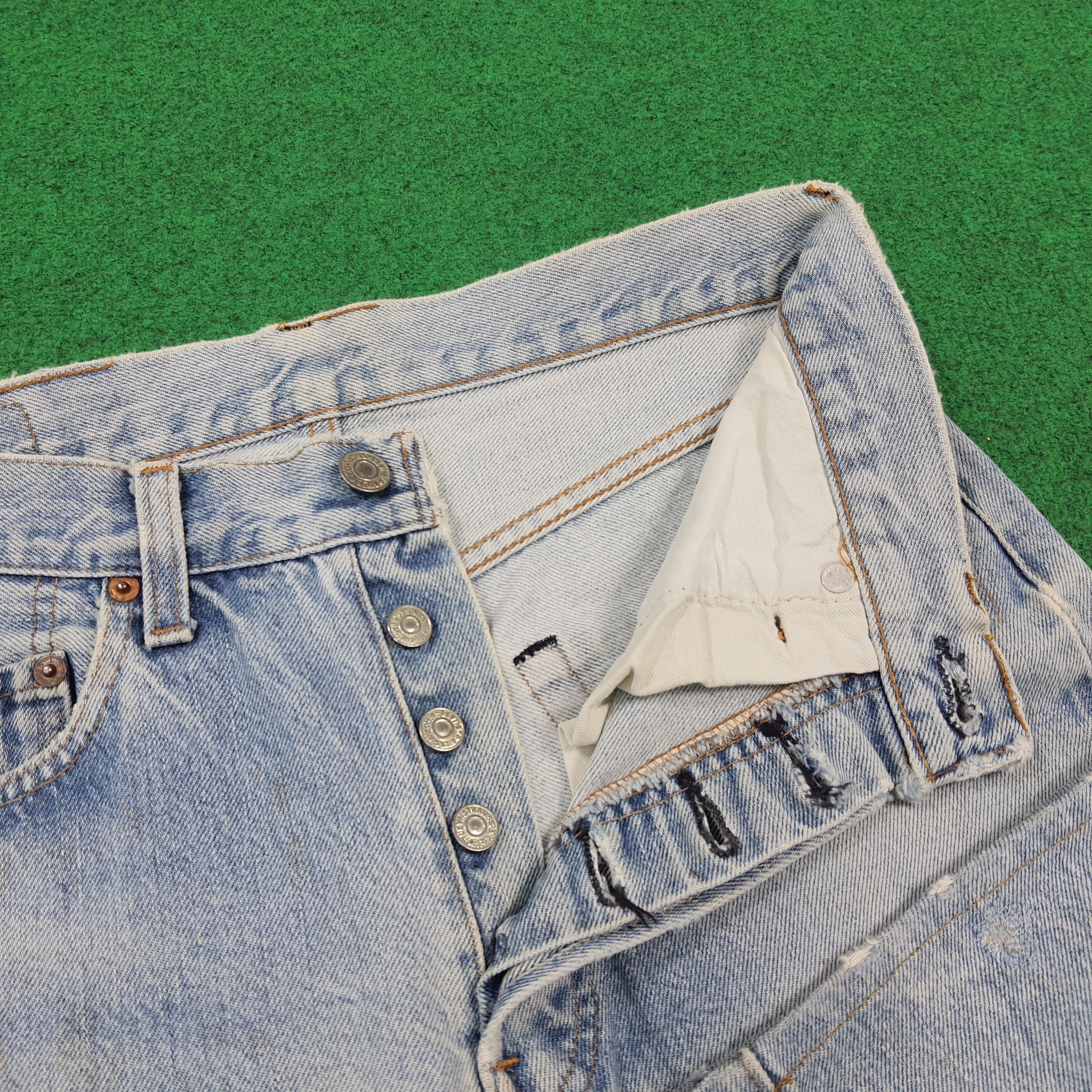 Levi's Vintage Levi's 501 Custom Sashiko Repair Distressed C297N11 Size US 28 / EU 44 - 11 Thumbnail