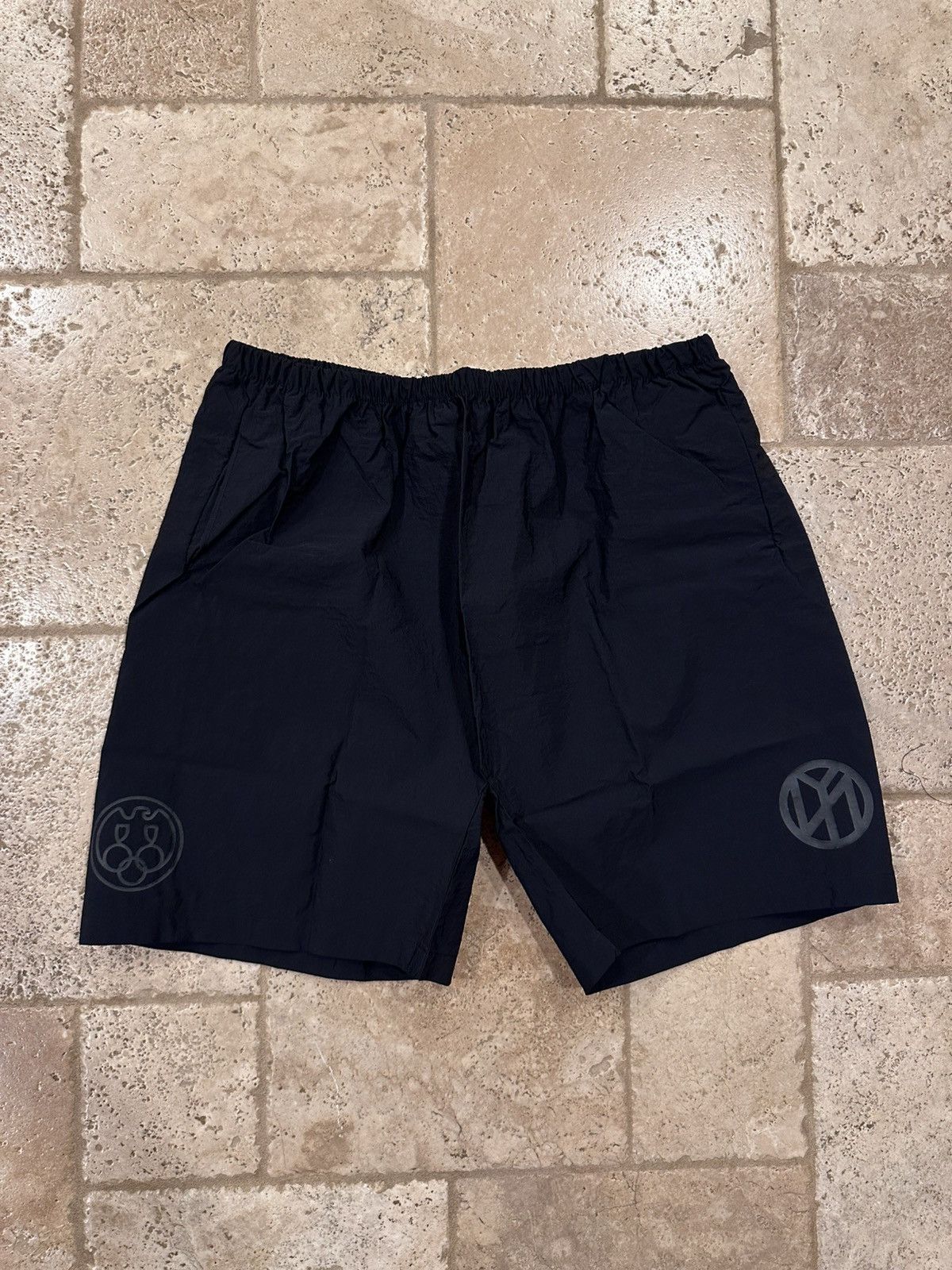 Yeezy Yeezy Kanye West SH-01 04 Black Nylon Logo Shorts size 3 Size US 34 / EU 50 - 9 Thumbnail