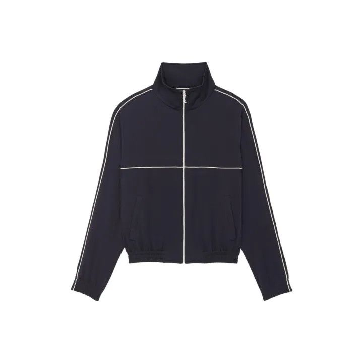 Saint Laurent Paris Saint Laurent Black High Neck Zip Jacket Size US M / EU 48-50 / 2 - 1 Thumbnail