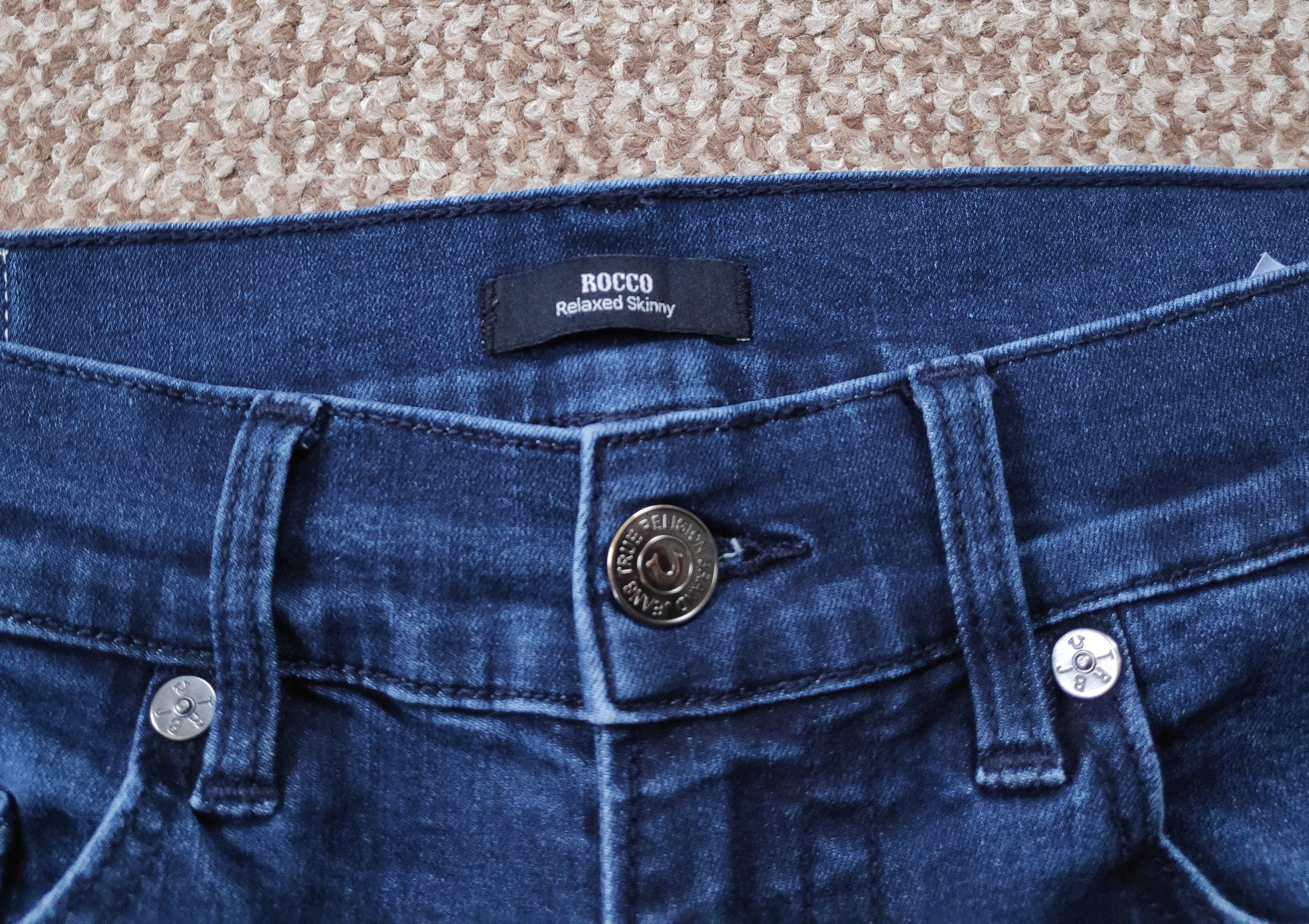 True Religion True Religion Rocco Relaxed Skinny Denim Jeans sz W32 Size US 32 / EU 48 - 9 Thumbnail