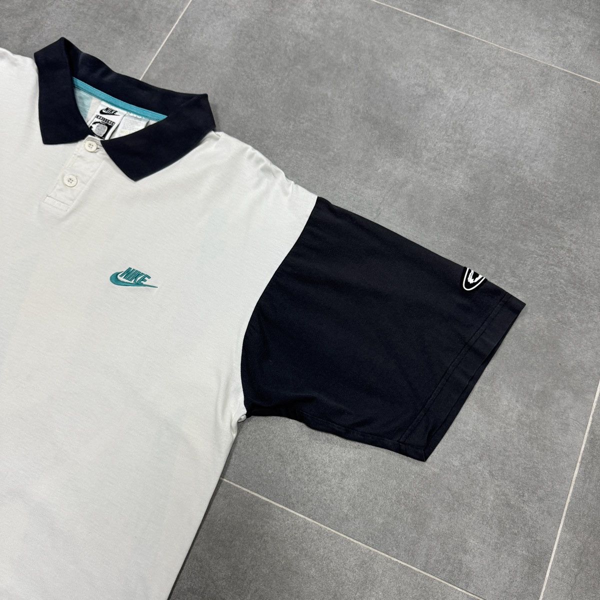 Nike × Vintage Vintage Nike Challenge Court Agassi Tennis Polo Shirt Size L Size US L / EU 52-54 / 3 - 7 Thumbnail