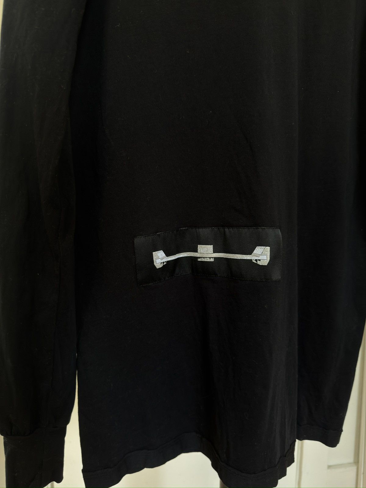Rick Owens Drkshdw FW18 Patch Longsleeve Size US S / EU 44-46 / 1 - 3 Thumbnail