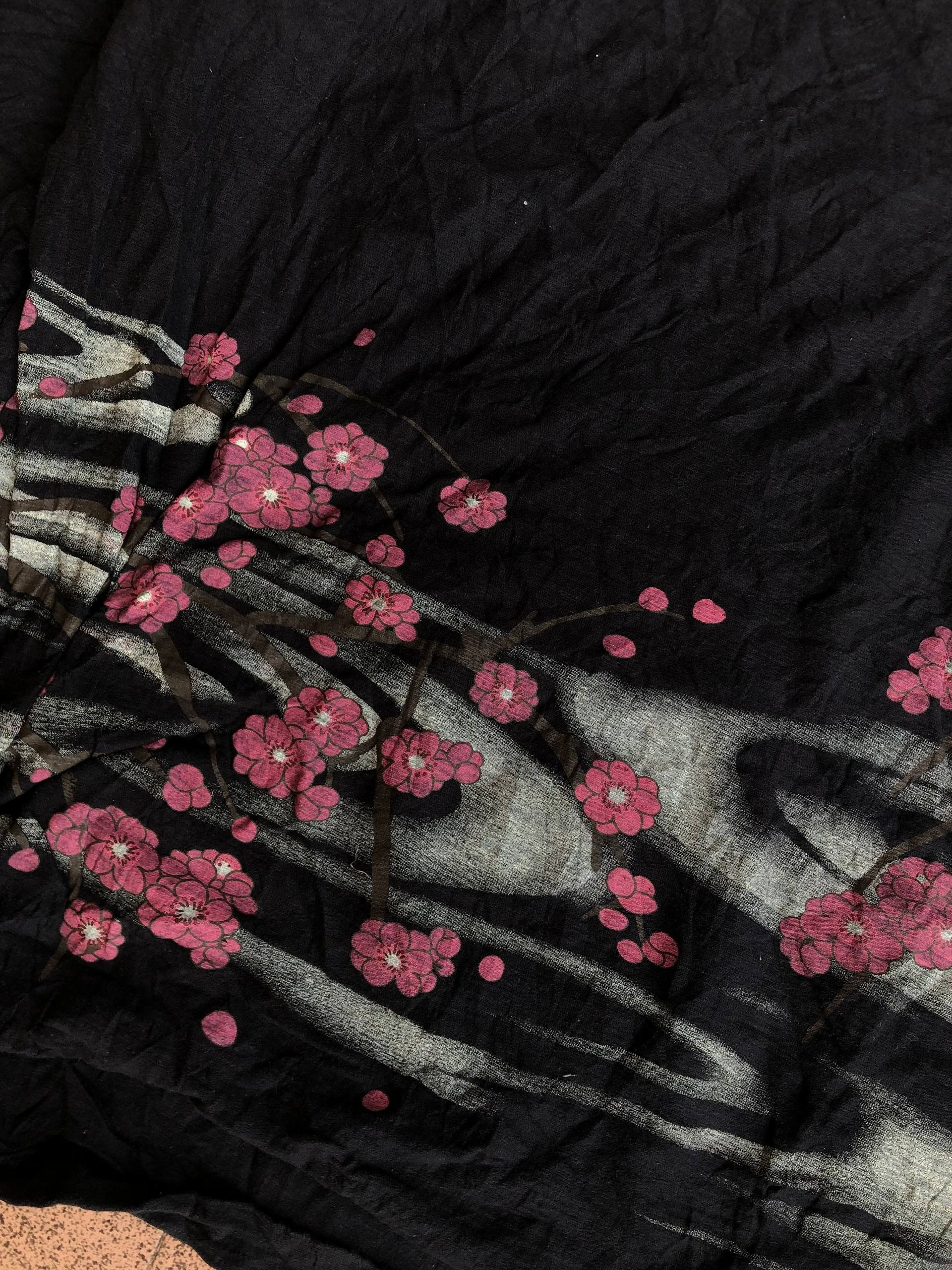 If Six Was Nine Mindgames sukajan floral longsleeve Size US XL / EU 56 / 4 - 5 Thumbnail
