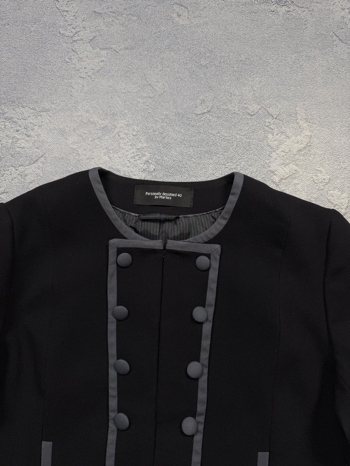 If Six Was Nine Vintage Y2K Napoleon Style Blazer Jacket Size M / US 6-8 / IT 42-44 - 2 Thumbnail