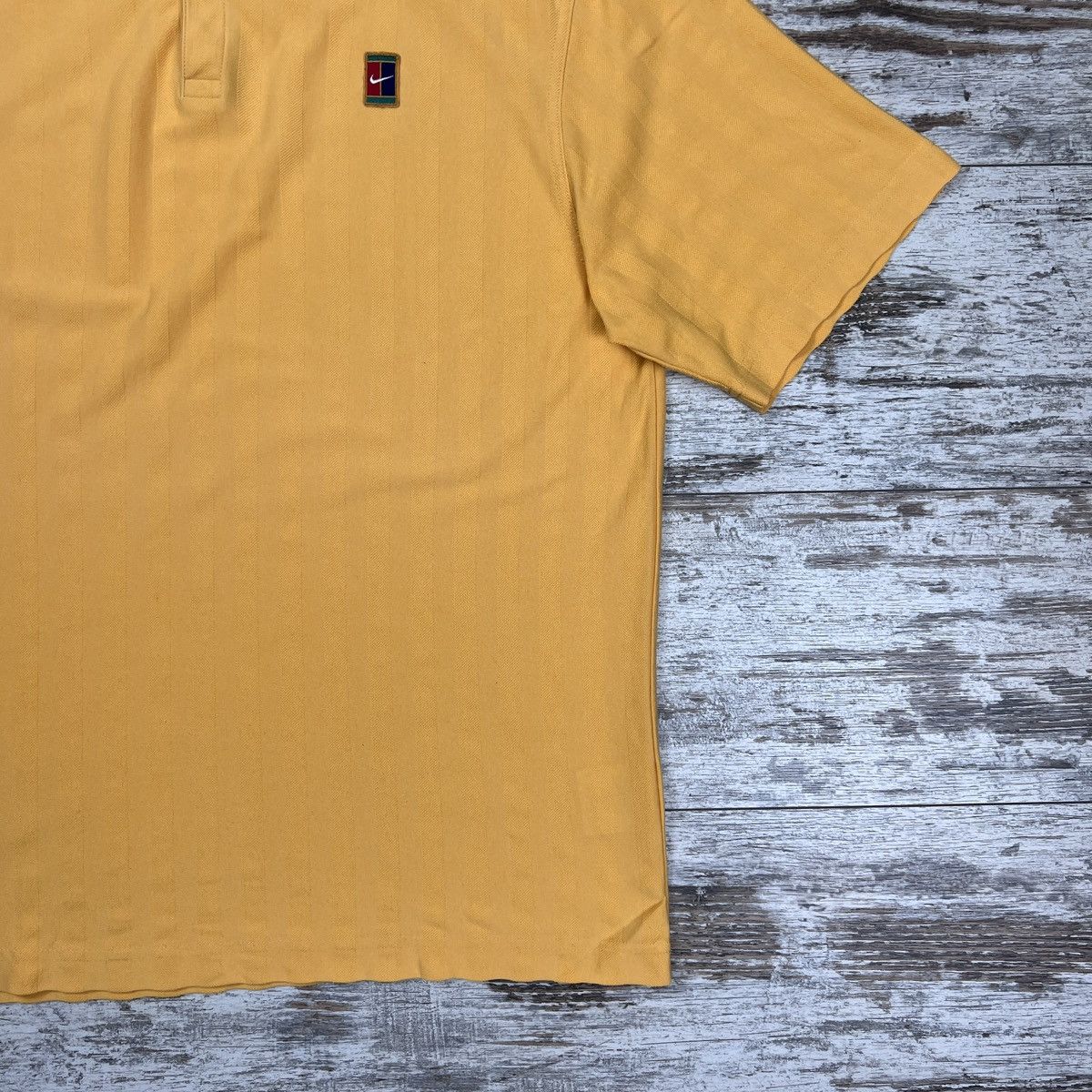 Nike × Vintage Vintage Nike Challenge Court T-Shirt Mens Sampras Agassi Size US M / EU 48-50 / 2 - 7 Thumbnail